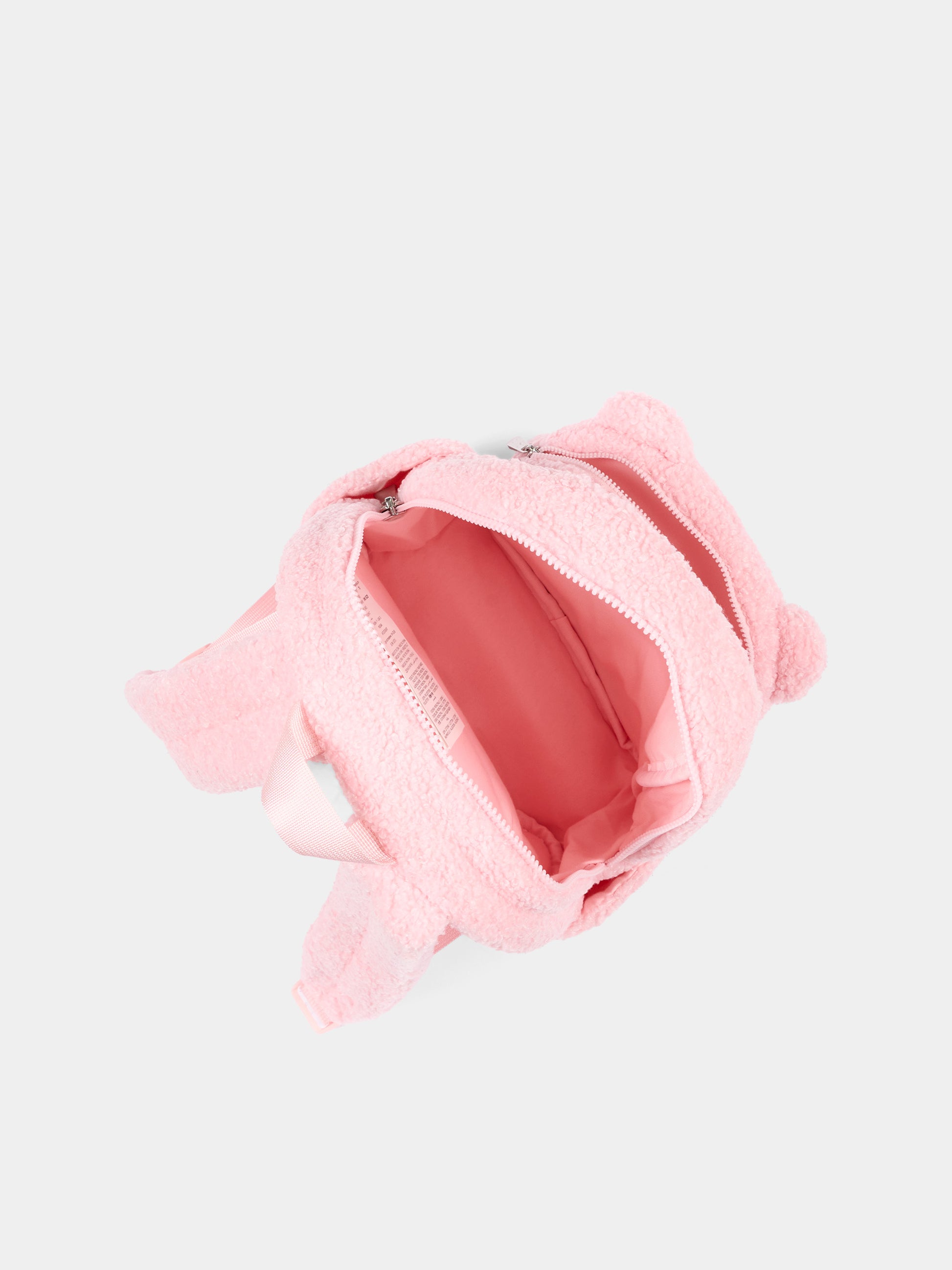 Zaino rosa per neonata con logo,Moschino Kids,MUX06A LIA00 50209