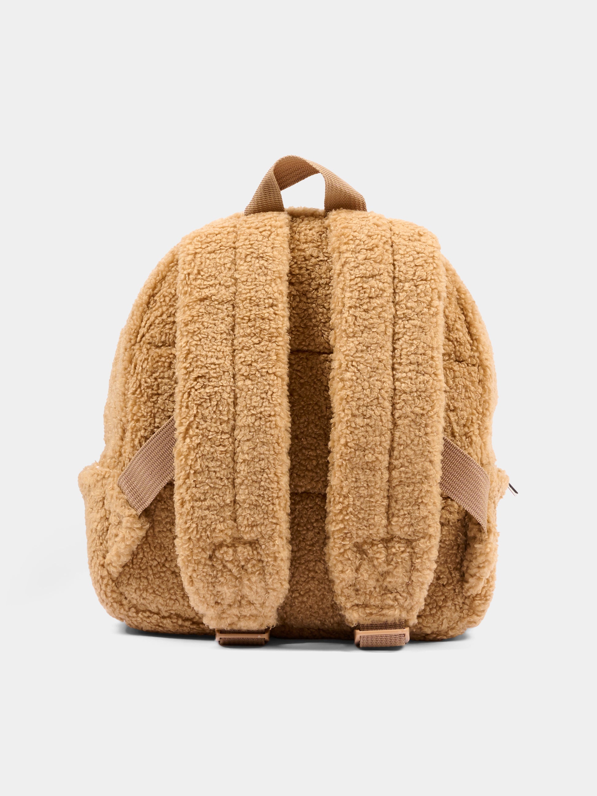 Zaino beige per neonato con logo,Moschino Kids,MUX06A LIA00 20351