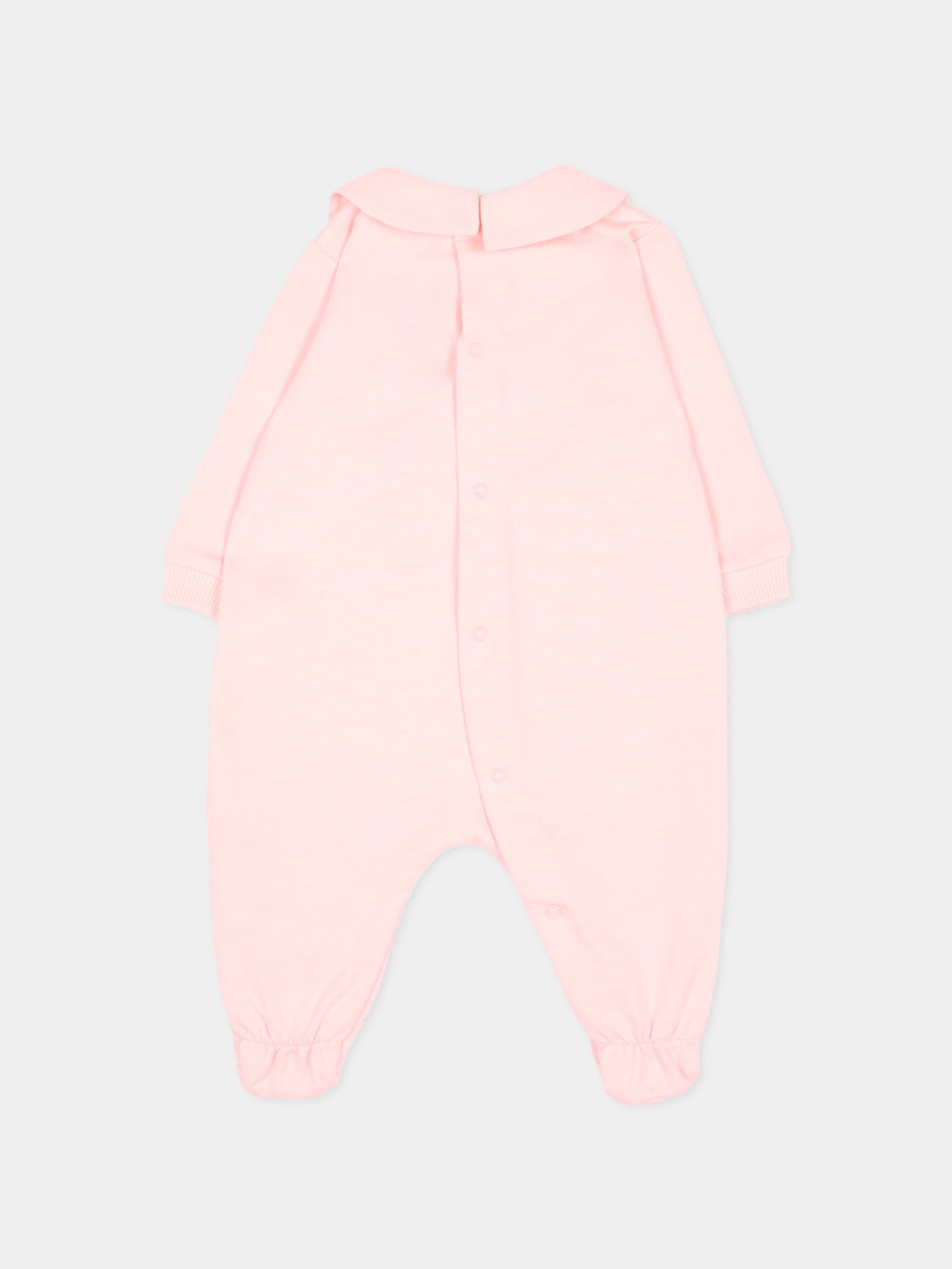 Set tutina rosa per neonata con Teddy Bear,Moschino Kids,MUY09P LCA40 50209