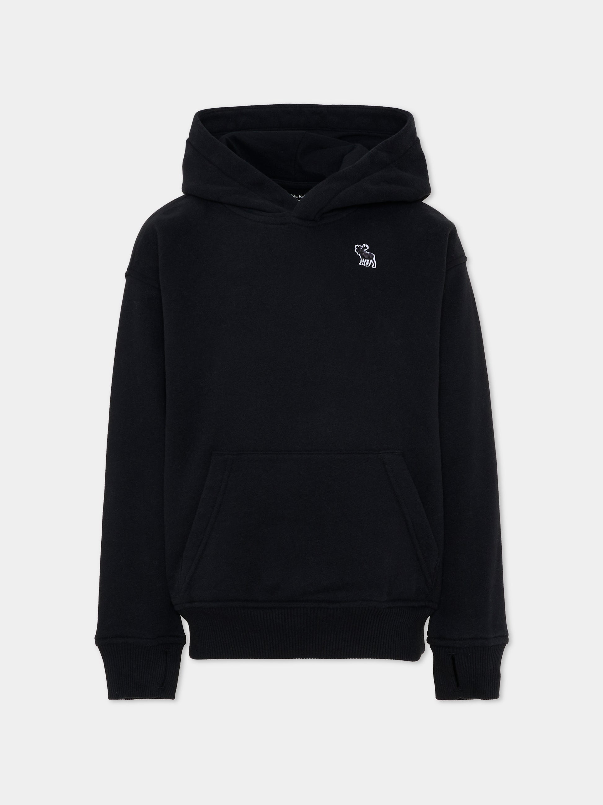 Felpa con cappuccio grigia per bambini,Abercrombie & Fitch,93AF04 K94