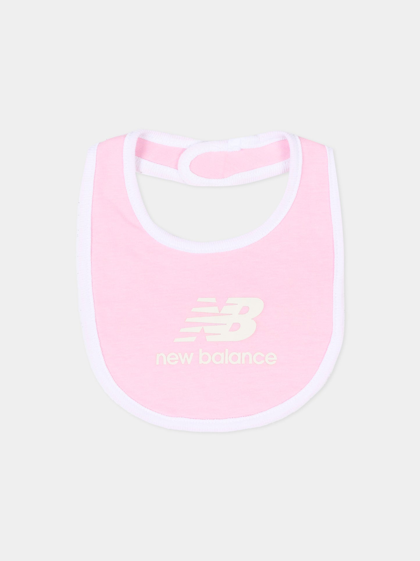 Set accessori rosa per neonata con logo,New Balance,LAKB0105 LLS