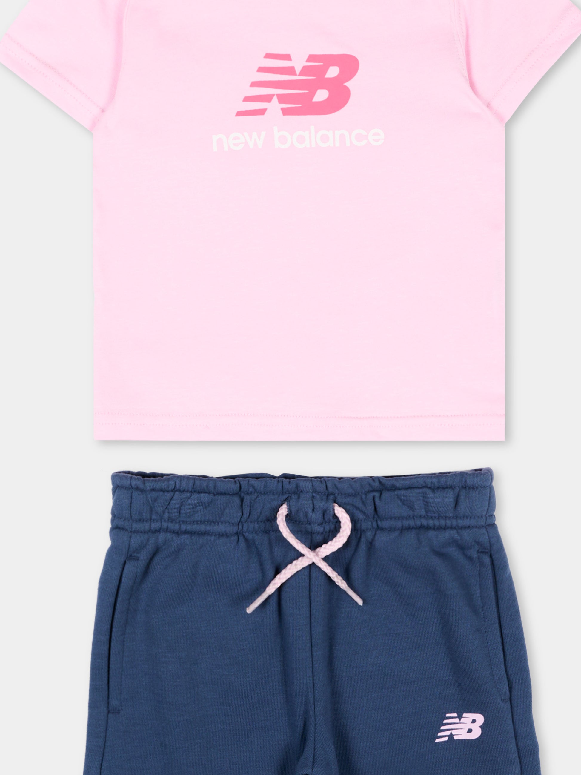 Completo sportivo rosa per neonata,New Balance,LAKG0249I LIR