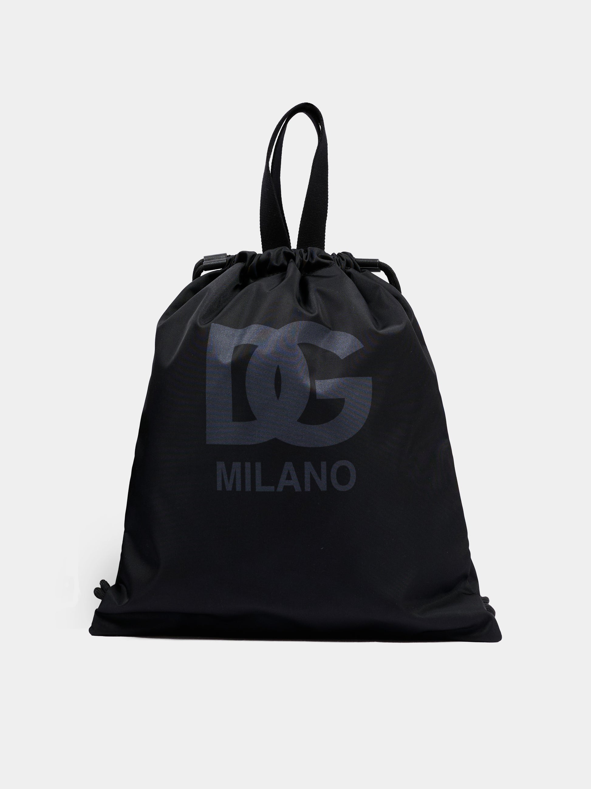 Zaino nero per bambini con logo,Dolce & Gabbana Kids,EM0150 AZ589 HN5ZL