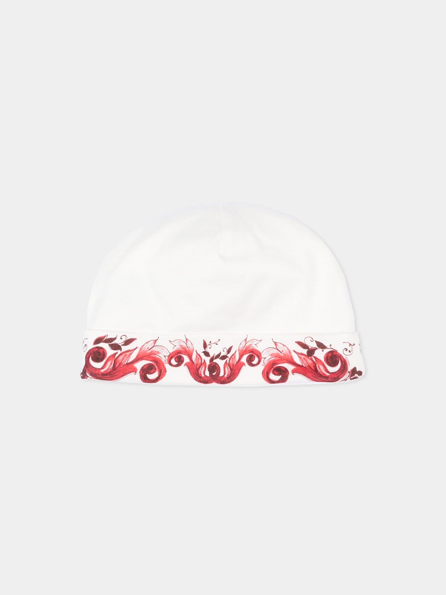 Set tutina avorio per neonato con logo,Dolce & Gabbana Kids,L1JOCN G7P5B W0111