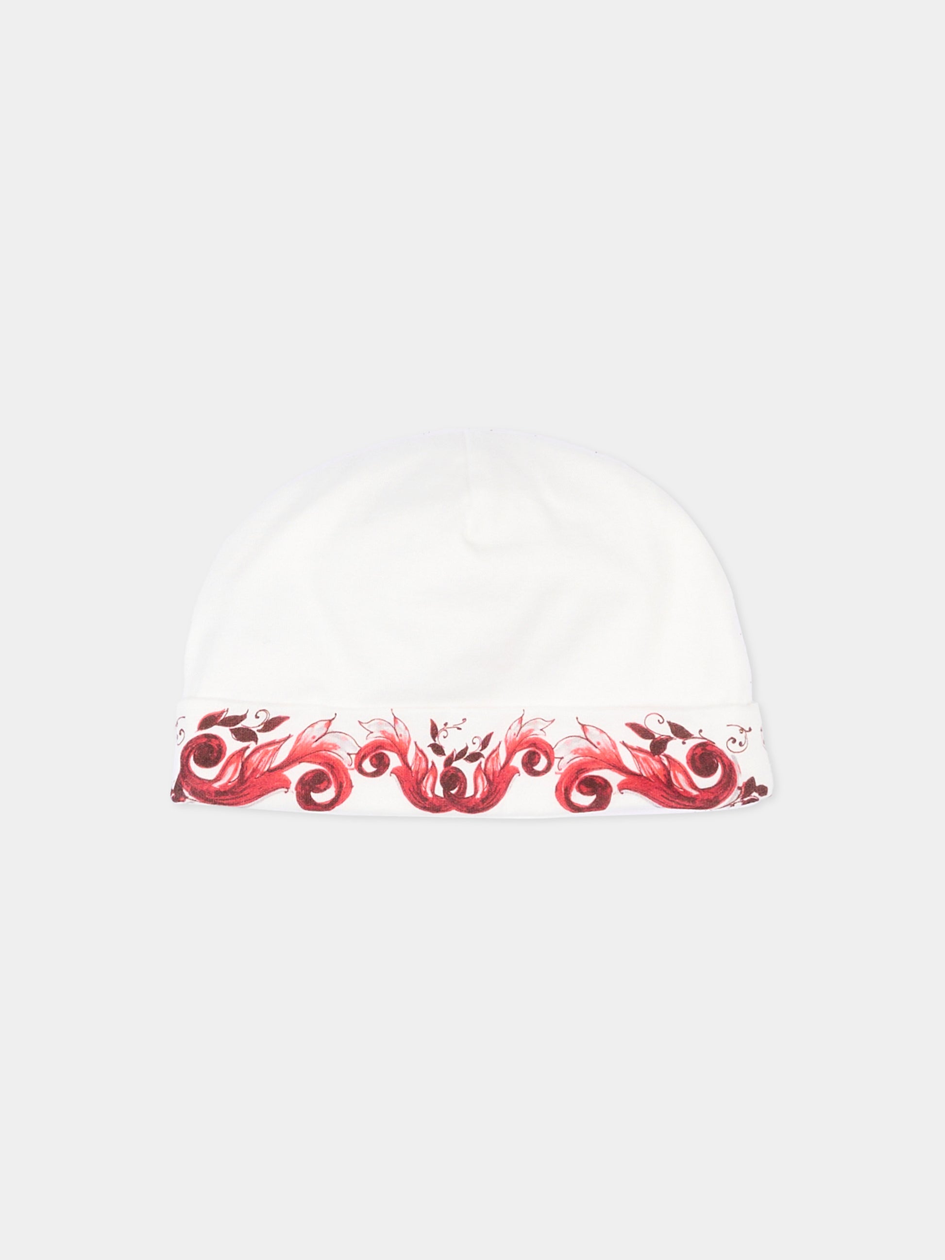 Set tutina avorio per neonato con logo,Dolce & Gabbana Kids,L1JOCN G7P5B W0111