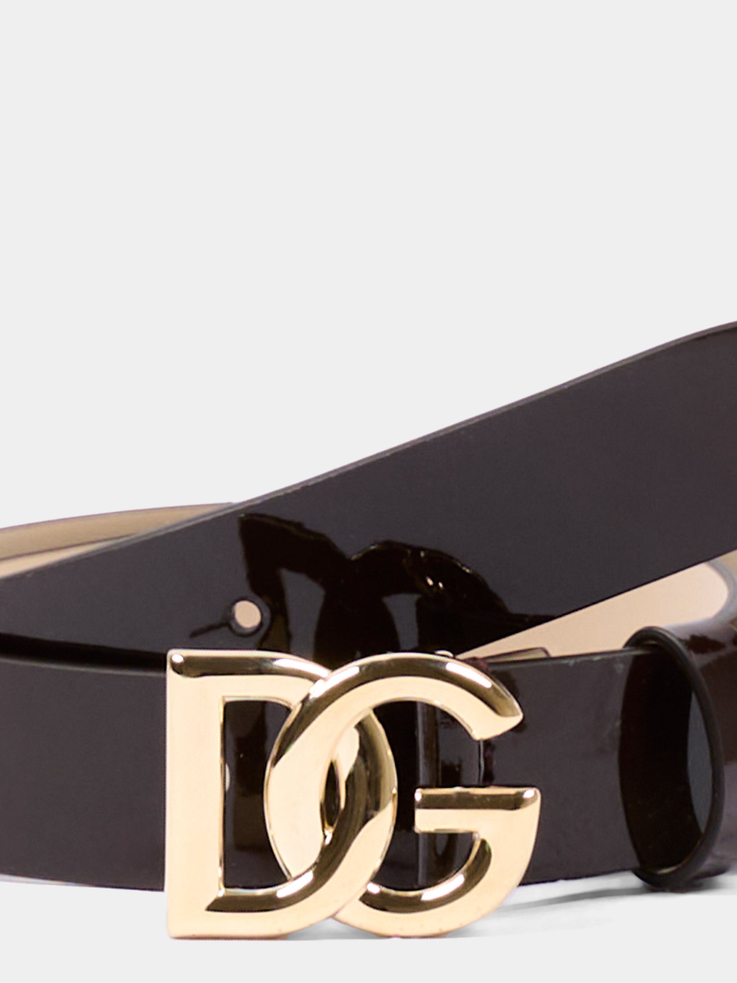 Cintura marrone per bambina con logo,Dolce & Gabbana Kids,EE0068 A1067 80058