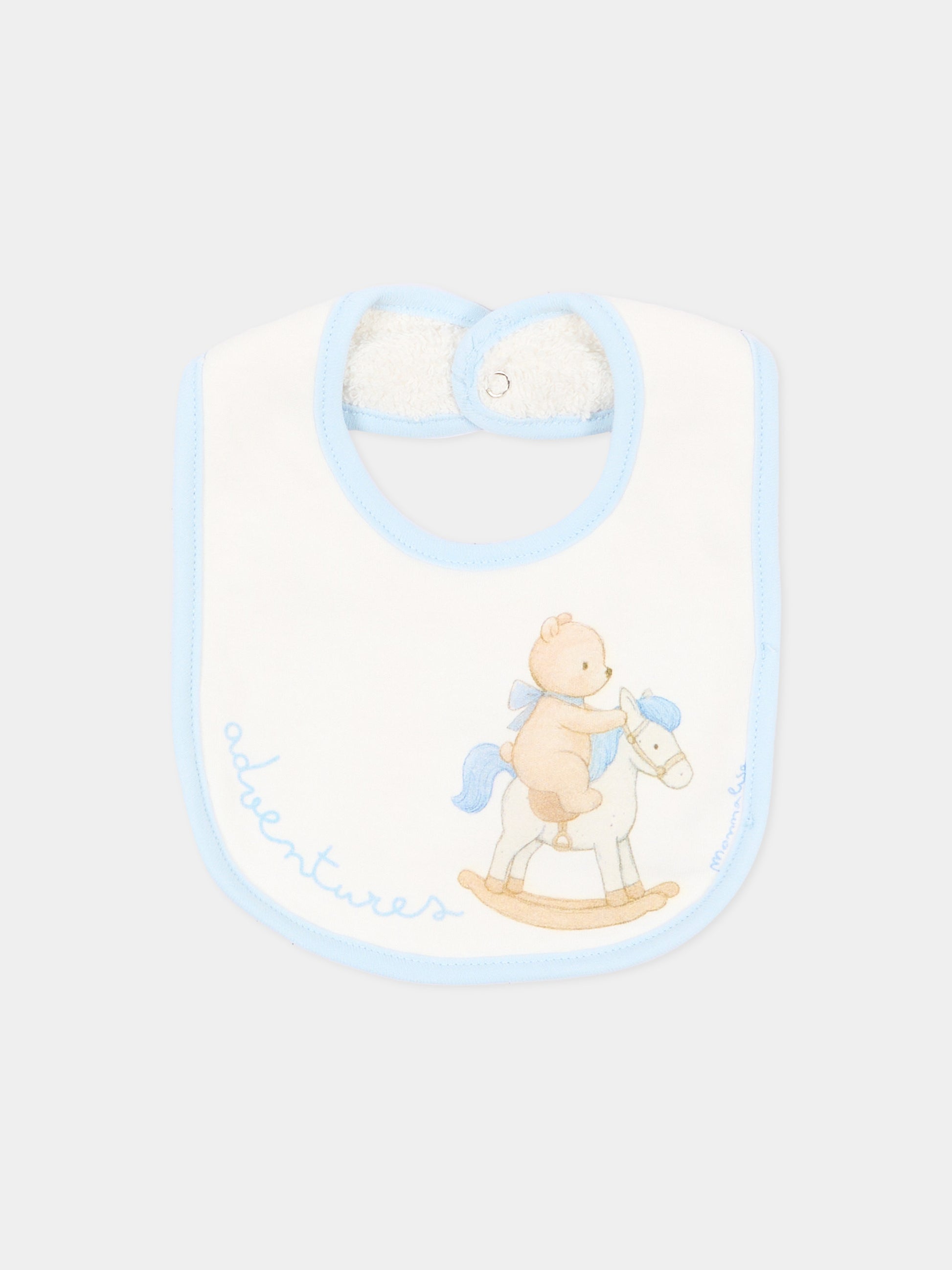 Set Tutine avorio per neonato con orsetto,Monnalisa,22H503 8000 0152