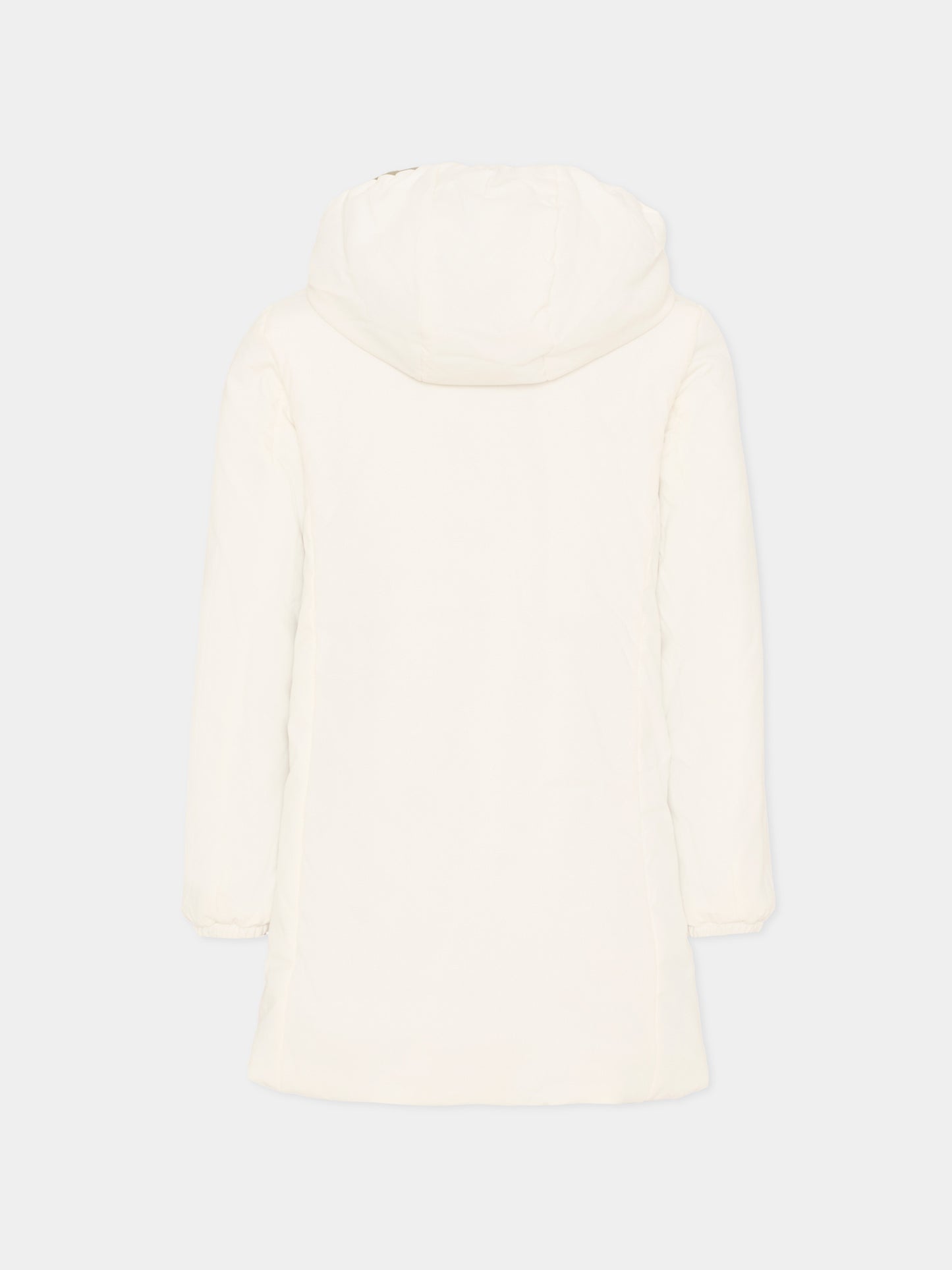 Piumino verde Denise per bambina con logo,K-way,K11517W B2M