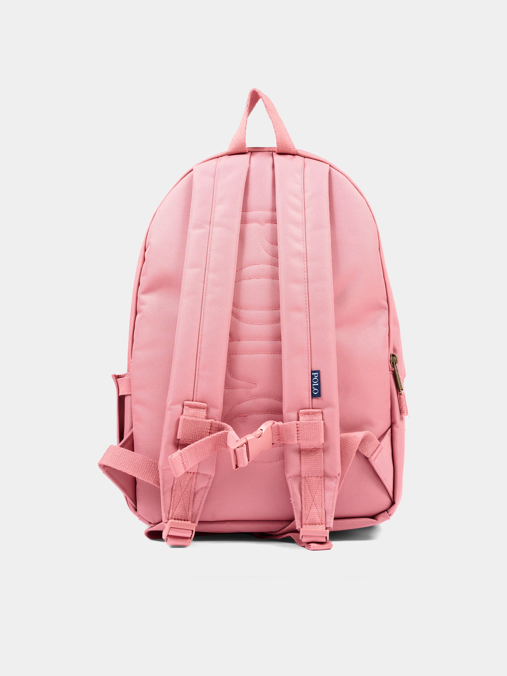 Zaino rosa per bambina con Pony,Ralph Lauren Kids,9AR151 AI5