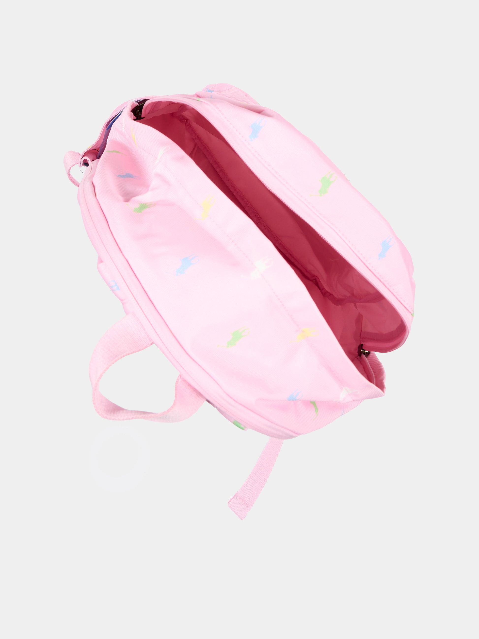 Zaino rosa per bambina con Pony,Ralph Lauren Kids,9AR153 ADG