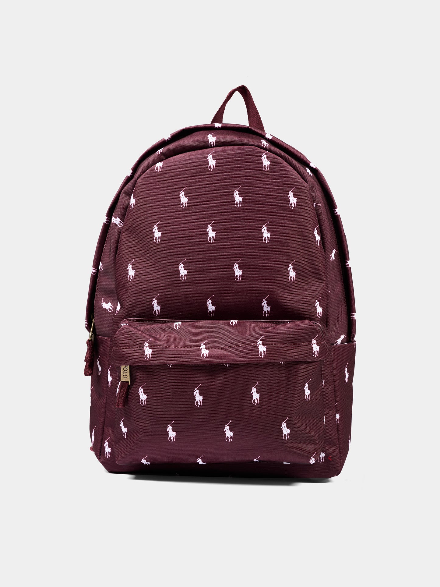Zaino marrone per bambina con Pony,Ralph Lauren Kids,9AR153 R4S