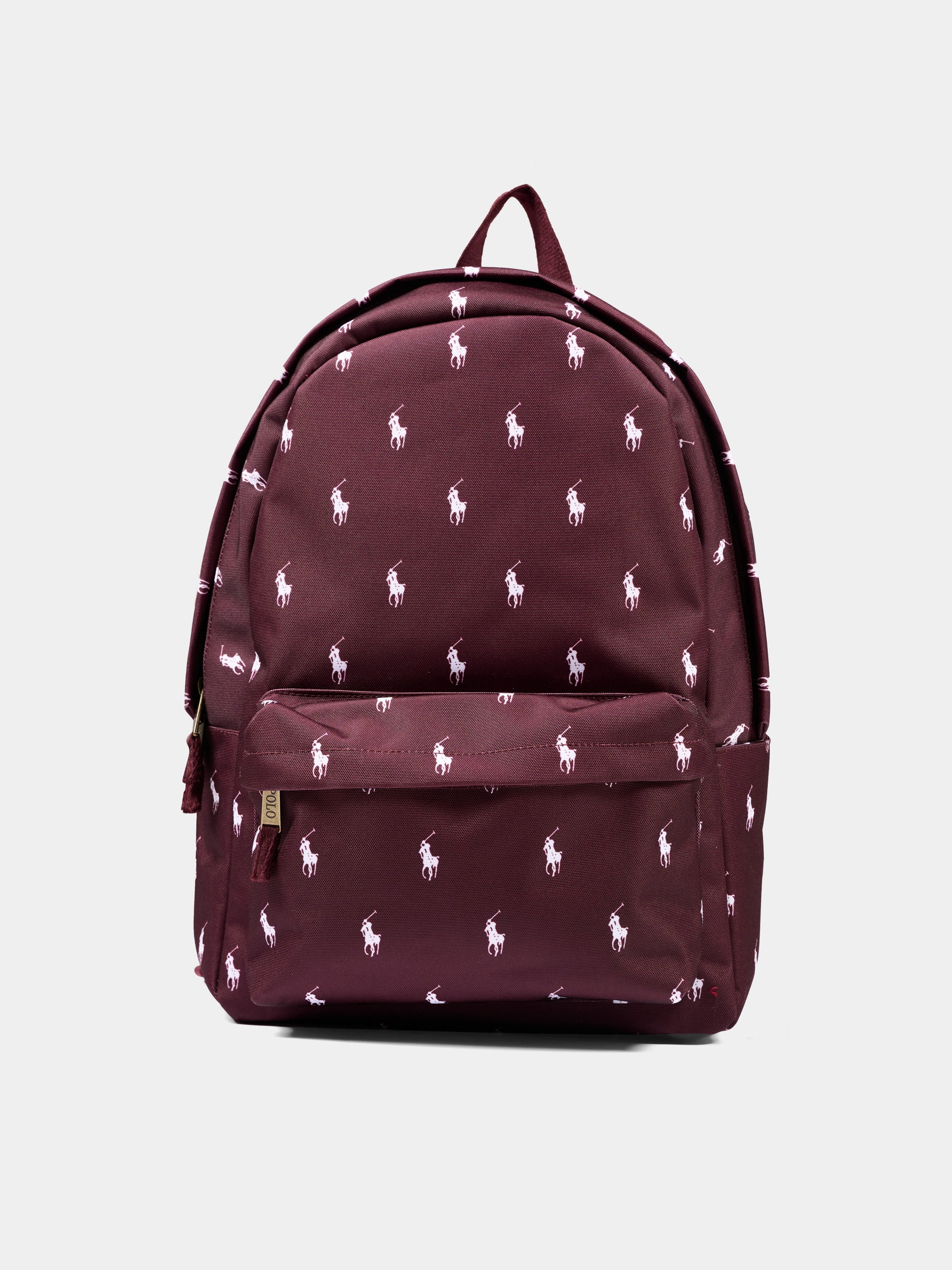 Zaino marrone per bambina con Pony,Ralph Lauren Kids,9AR153 R4S
