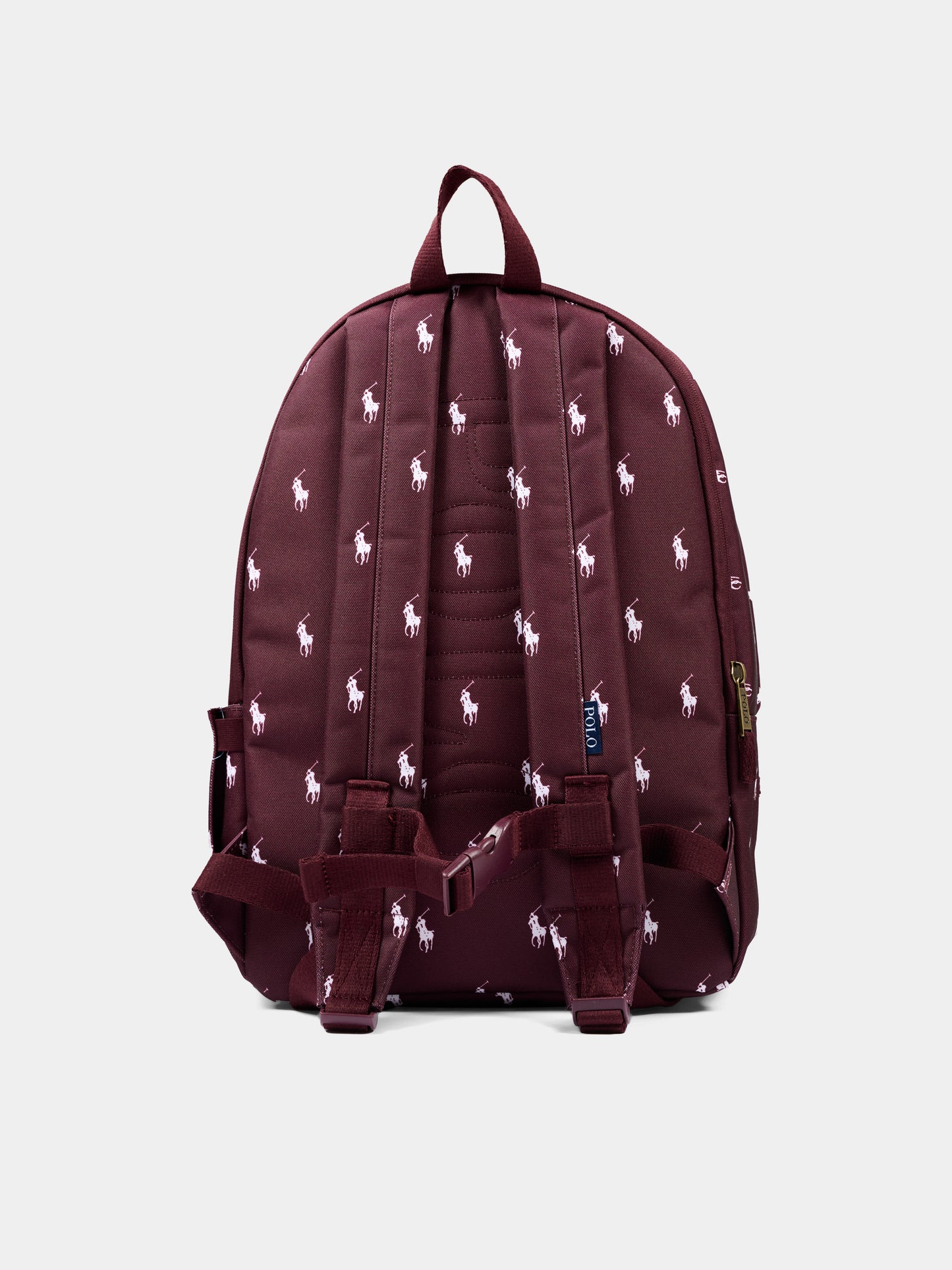 Zaino marrone per bambina con Pony,Ralph Lauren Kids,9AR153 R4S