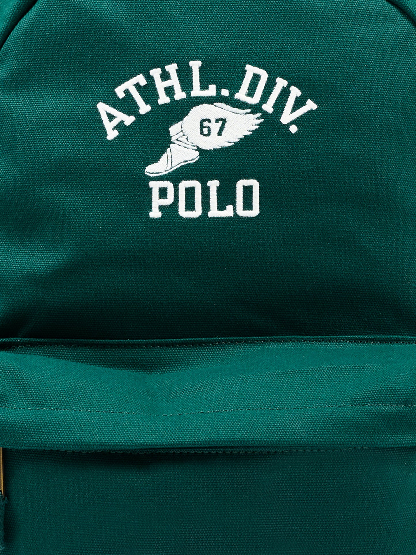 Zaino verde per bambino con ricamo,Ralph Lauren Kids,9AR195 F9K