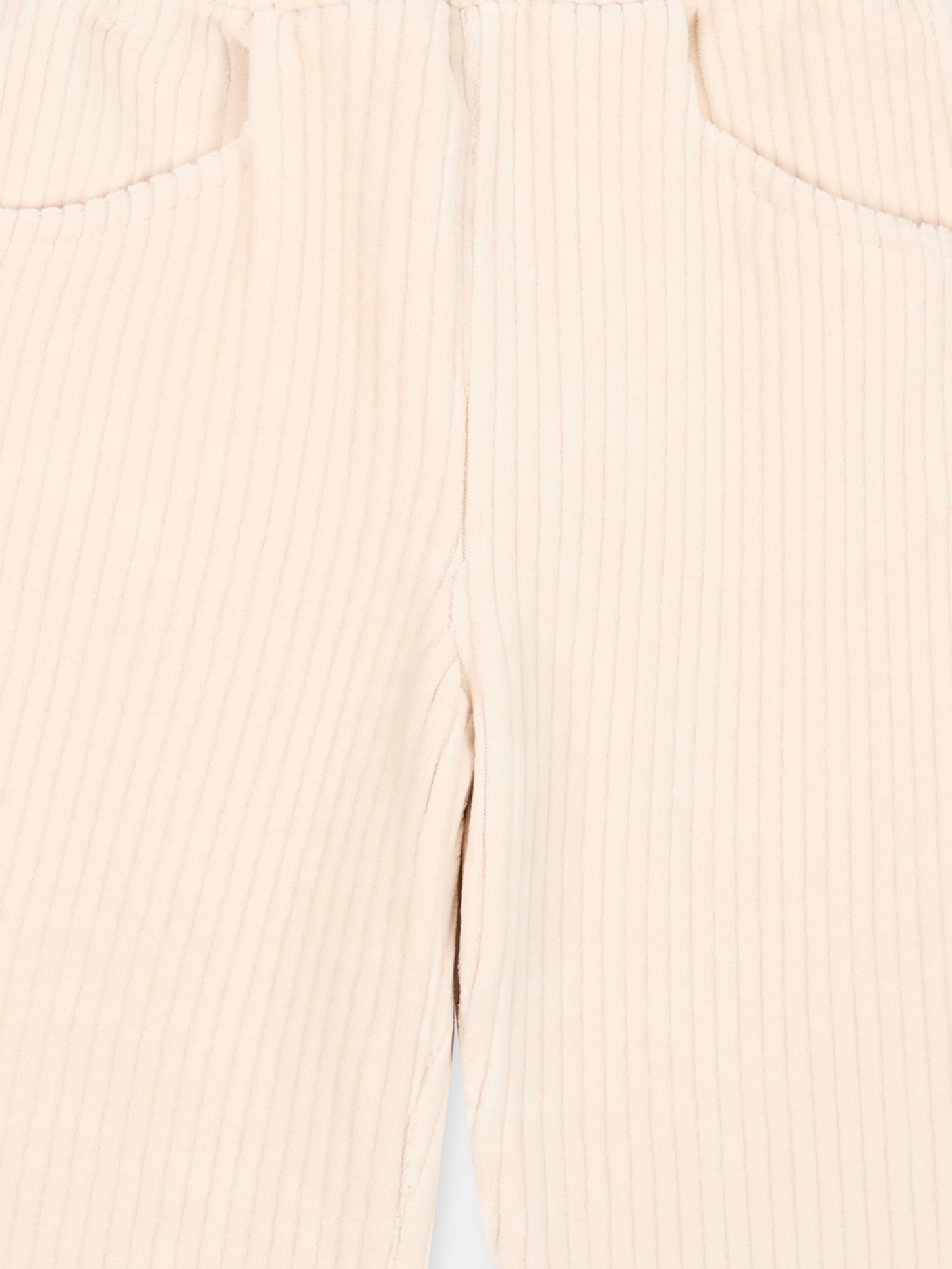 Pantaloni casual avorio per neonata,Mayoral,2537 032