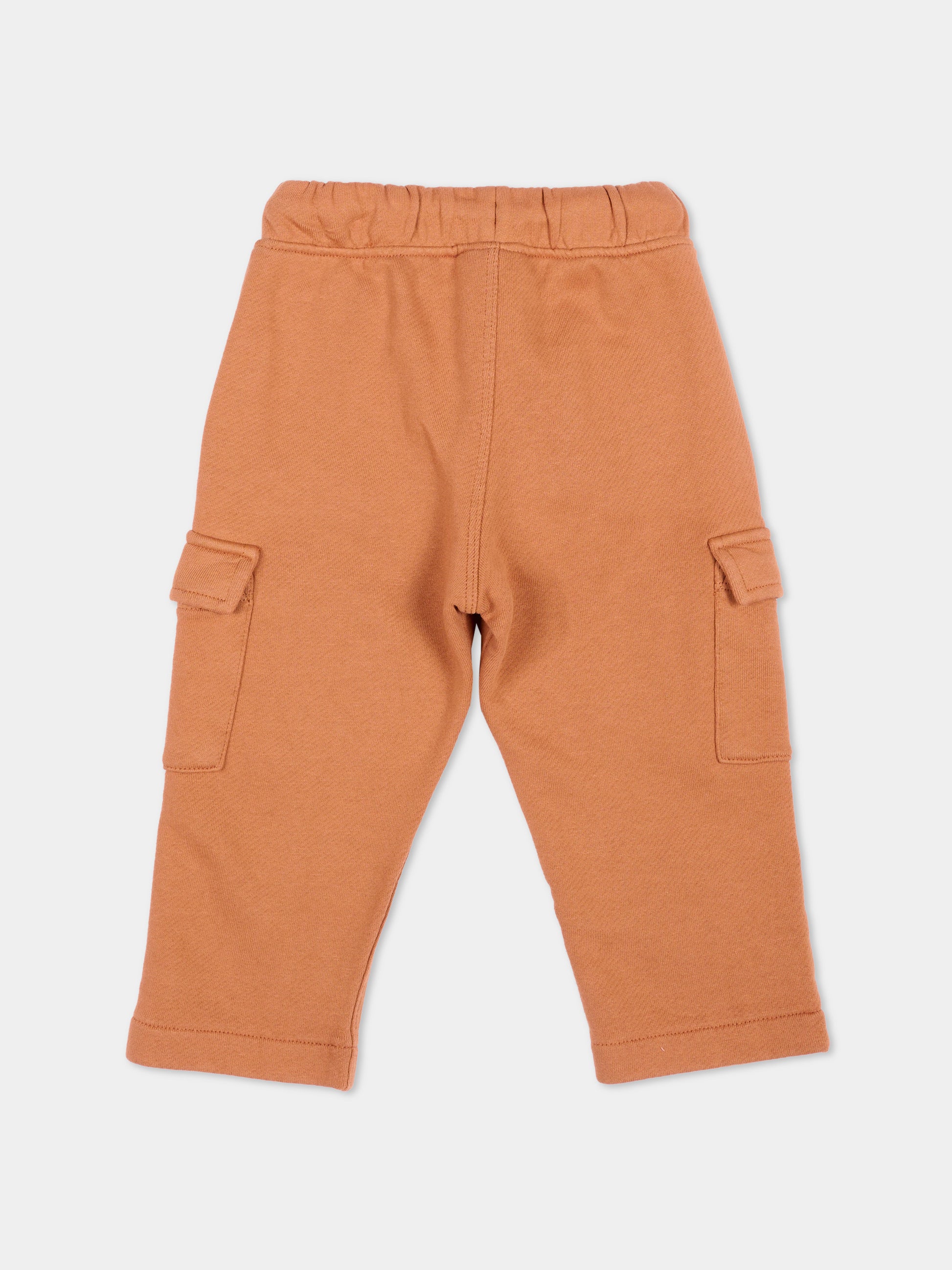 Pantaloni cargo arancioni per neonato,Mayoral,2544 073