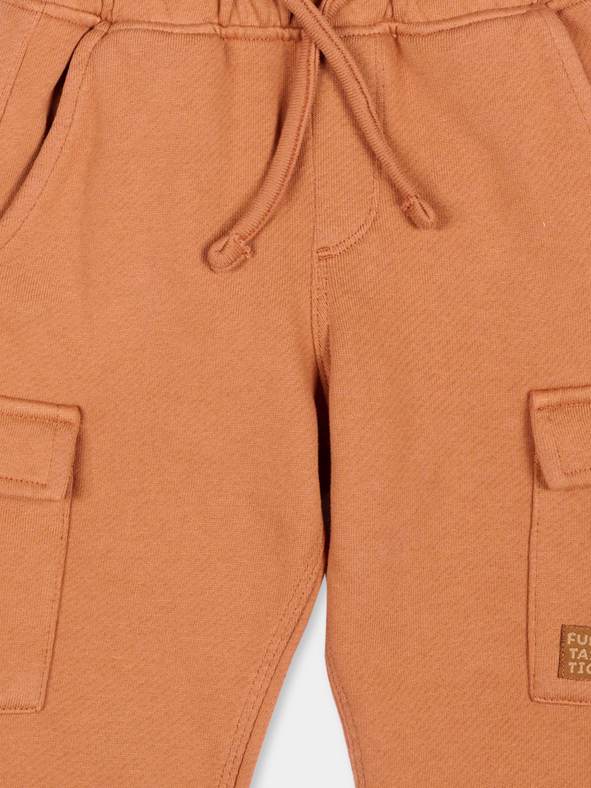 Pantaloni cargo arancioni per neonato,Mayoral,2544 073