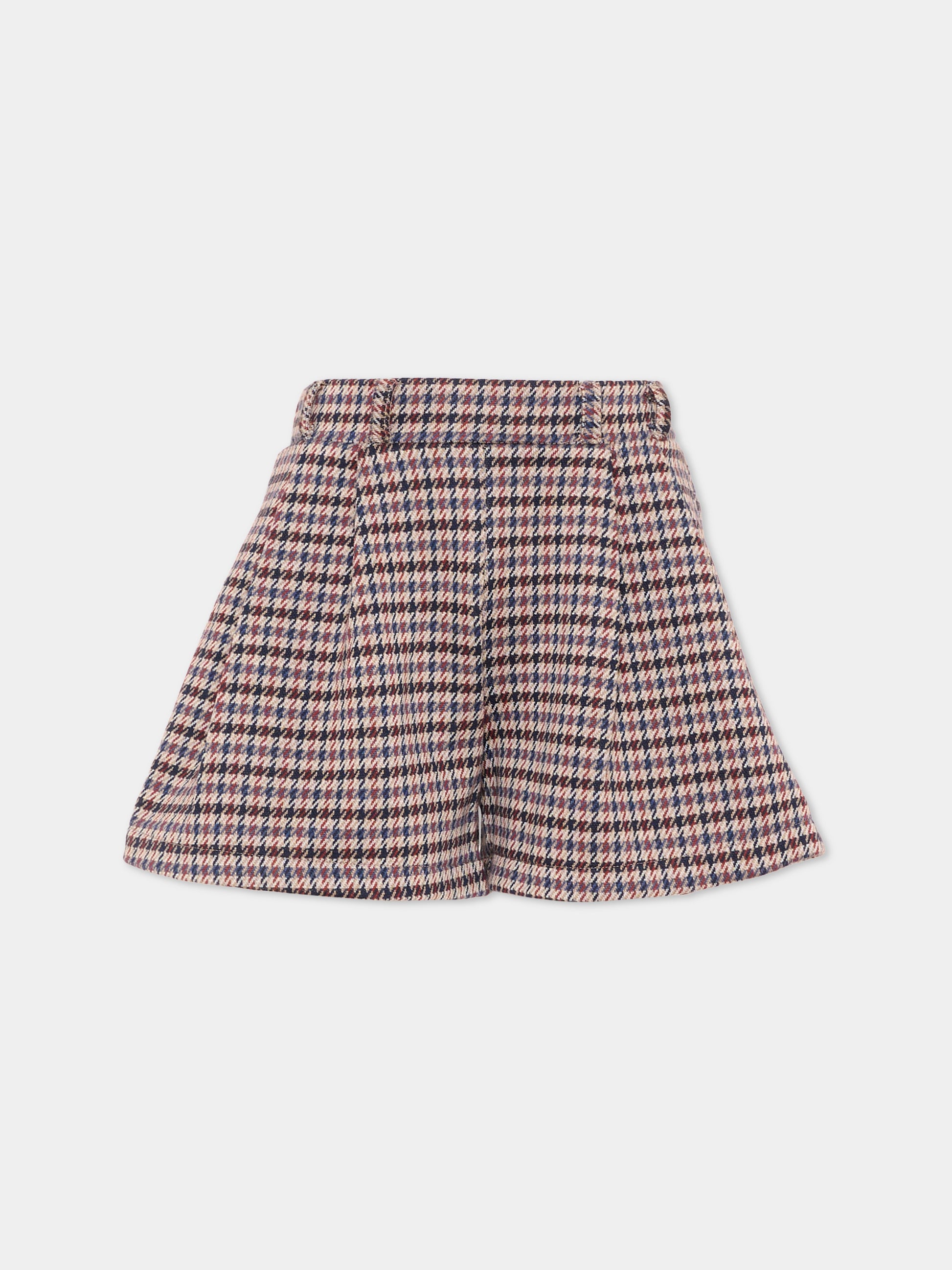 Shorts beige per bambina,Mayoral,4908 066