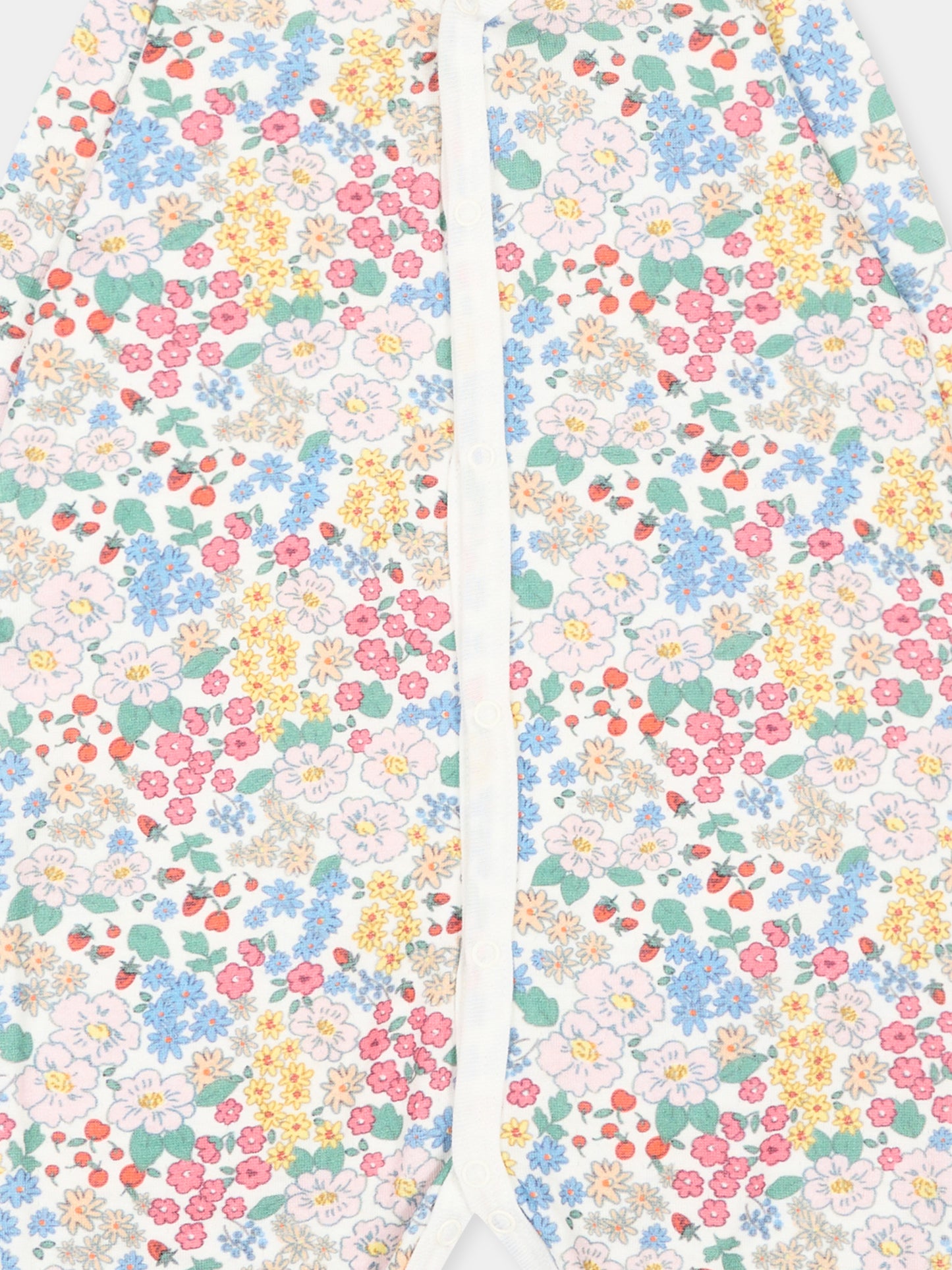 Tutina multicolor per neonata floreale,Petit Bateau,A0GH2 01
