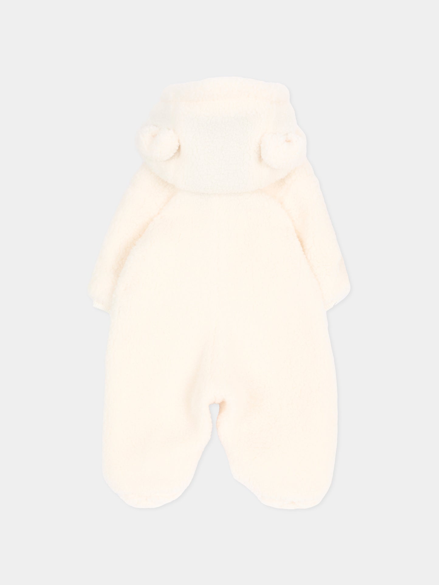 Ecopelliccia avorio per neonati,Petit Bateau,A0ECM 03