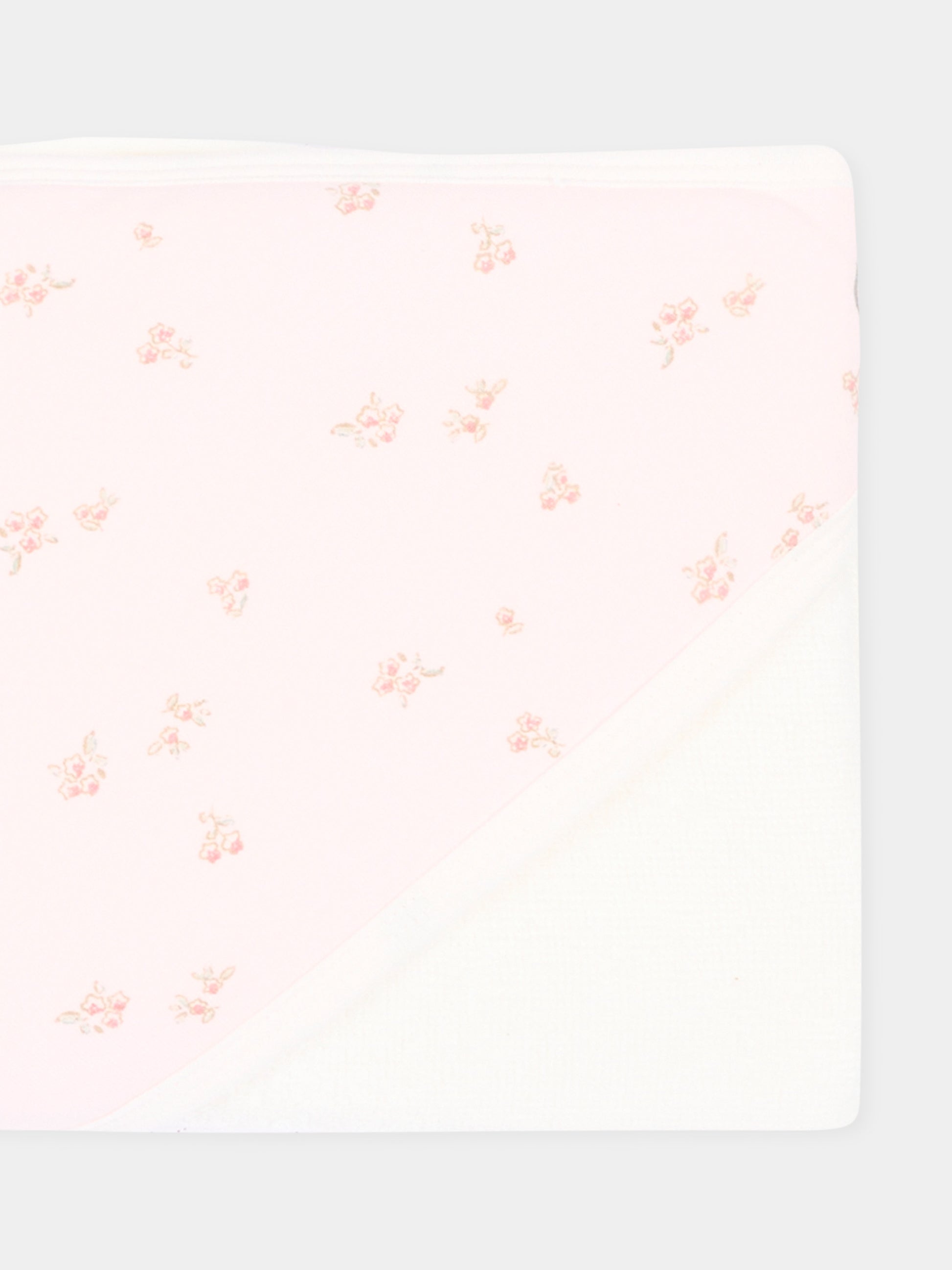 Accappatoio multicolor per neonata floreale,Petit Bateau,A0GM2 01