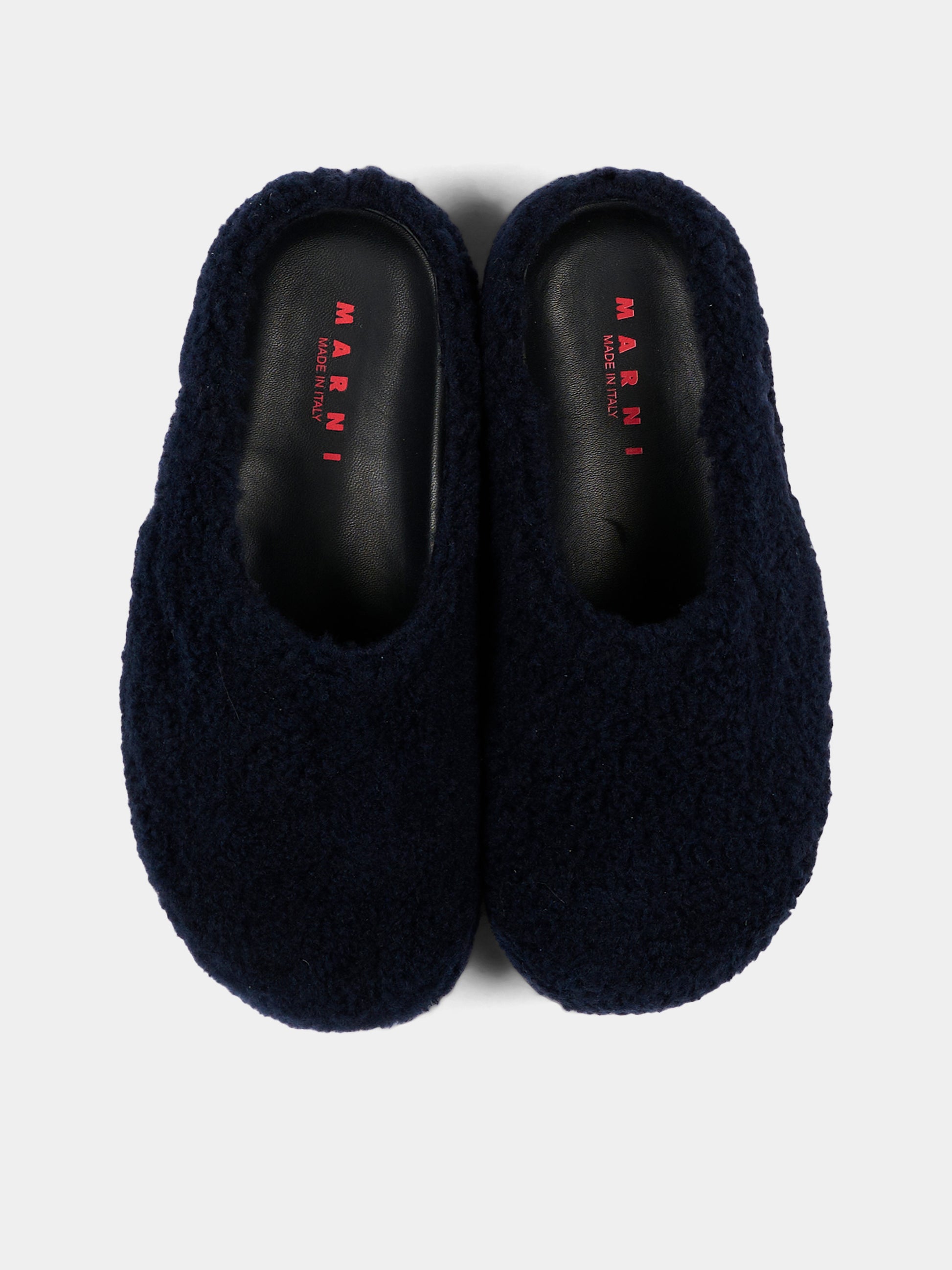 Sabot blu per bambina con logo,Marni Kids,83781 VAR5