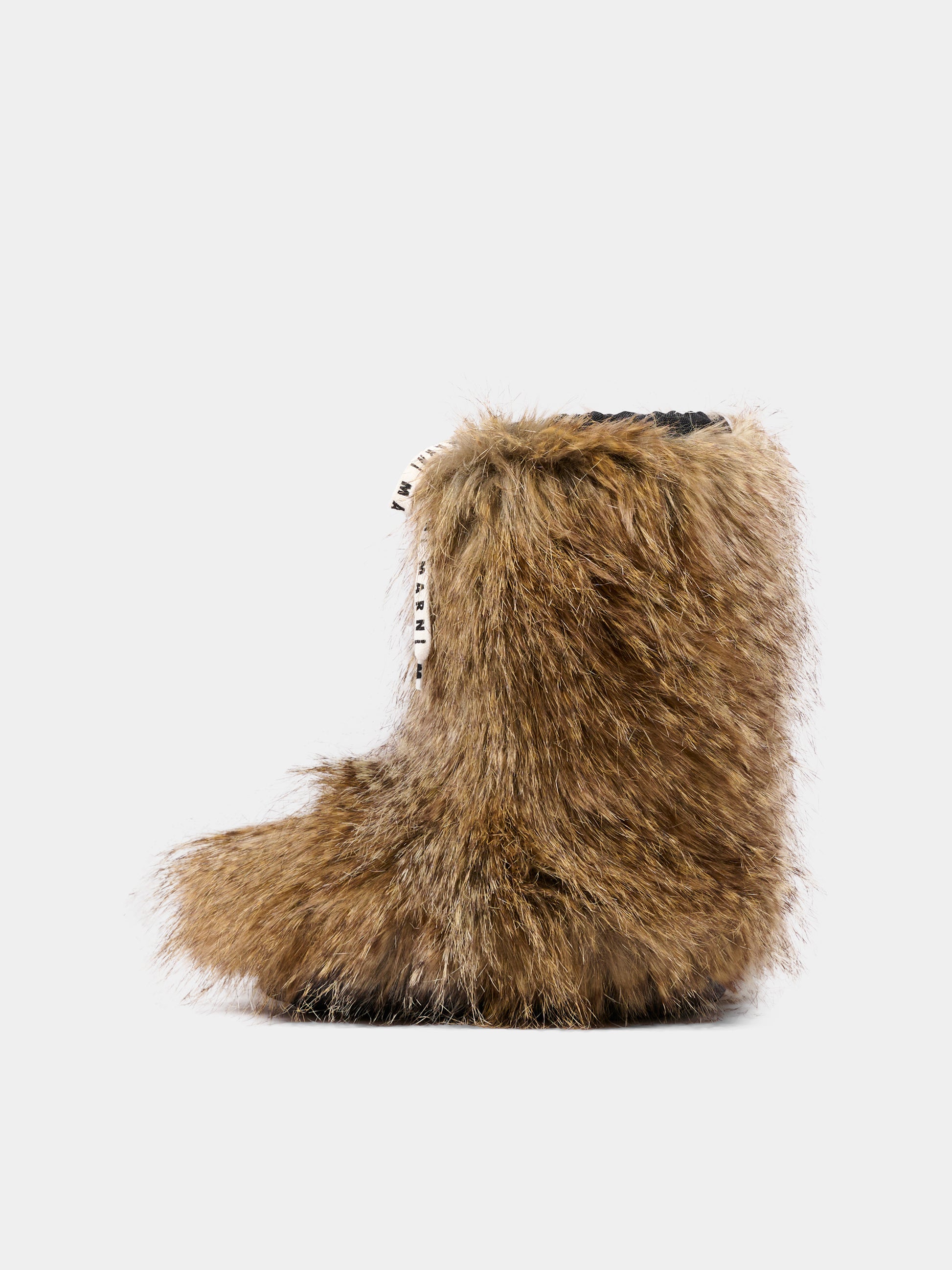 Stivali marrone per bambina con logo,Marni Kids,75371 VAR6