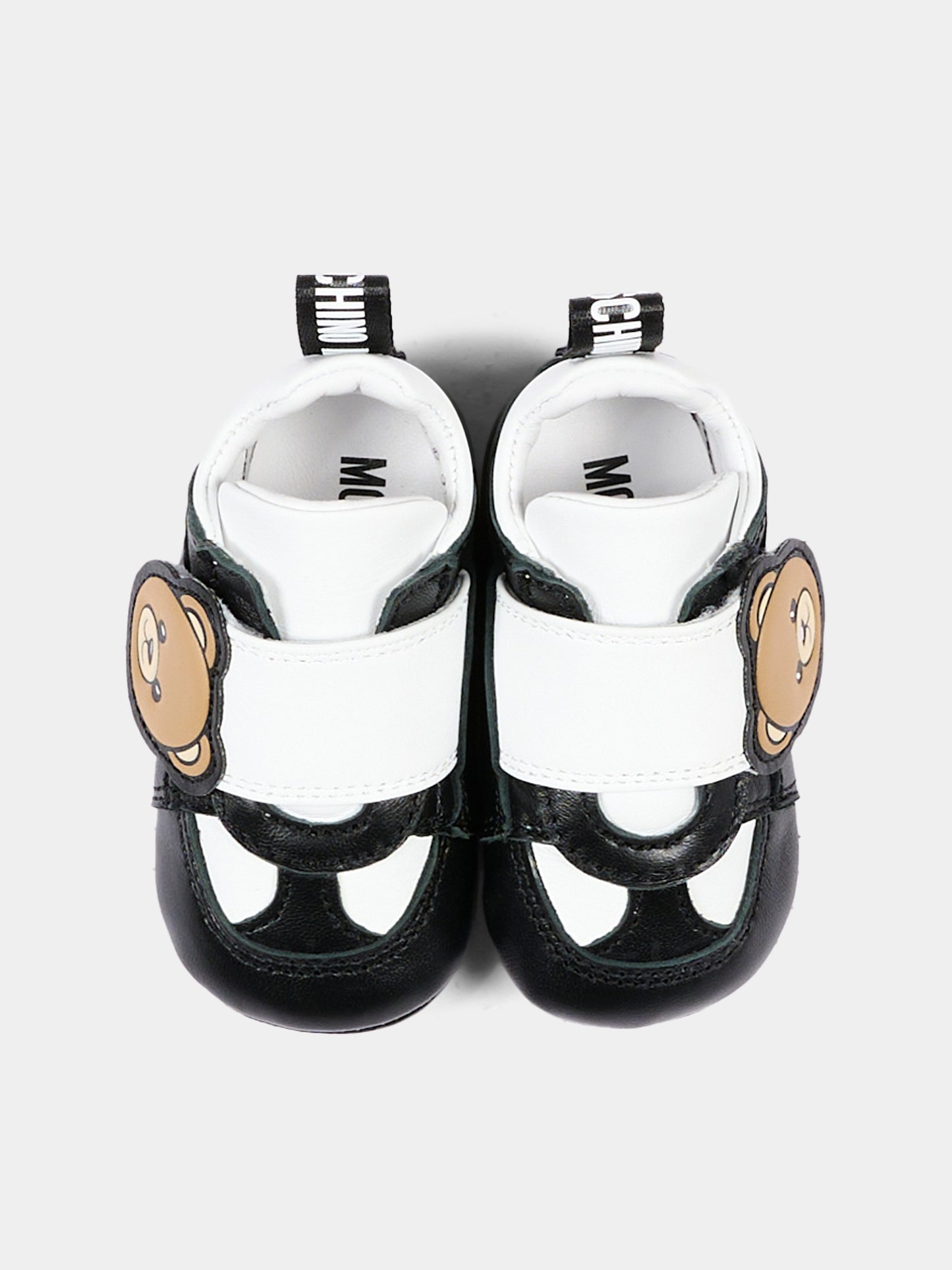Sneakers nere per neonato con Teddy Bear,Moschino Kids,84066 VAR4