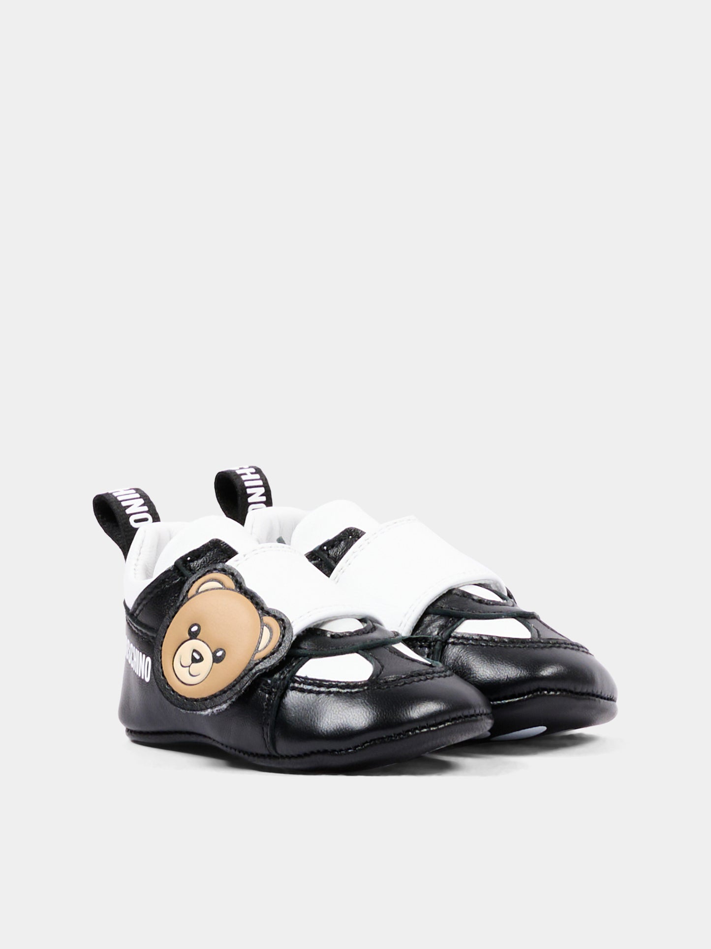 Sneakers nere per neonato con Teddy Bear,Moschino Kids,84066 VAR4