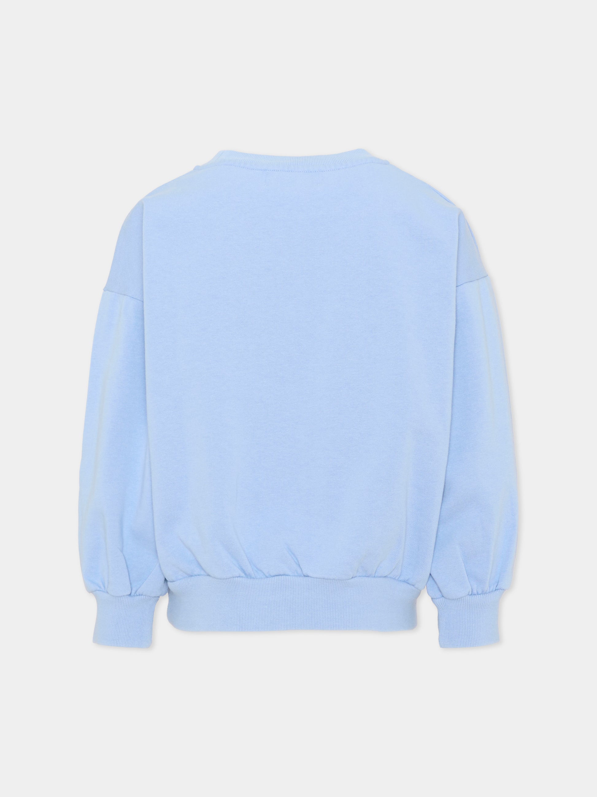 Felpa azzurra per bambino con fantasmi,Bobo Choses,B226AC031