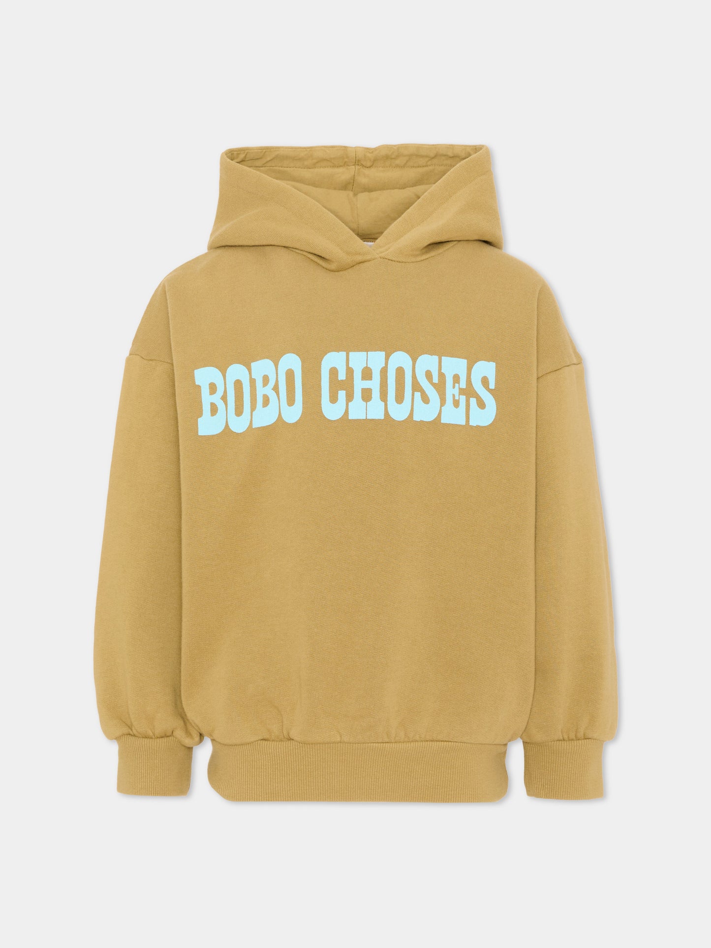 Felpa verde per bambino con logo,Bobo Choses,B226AC048