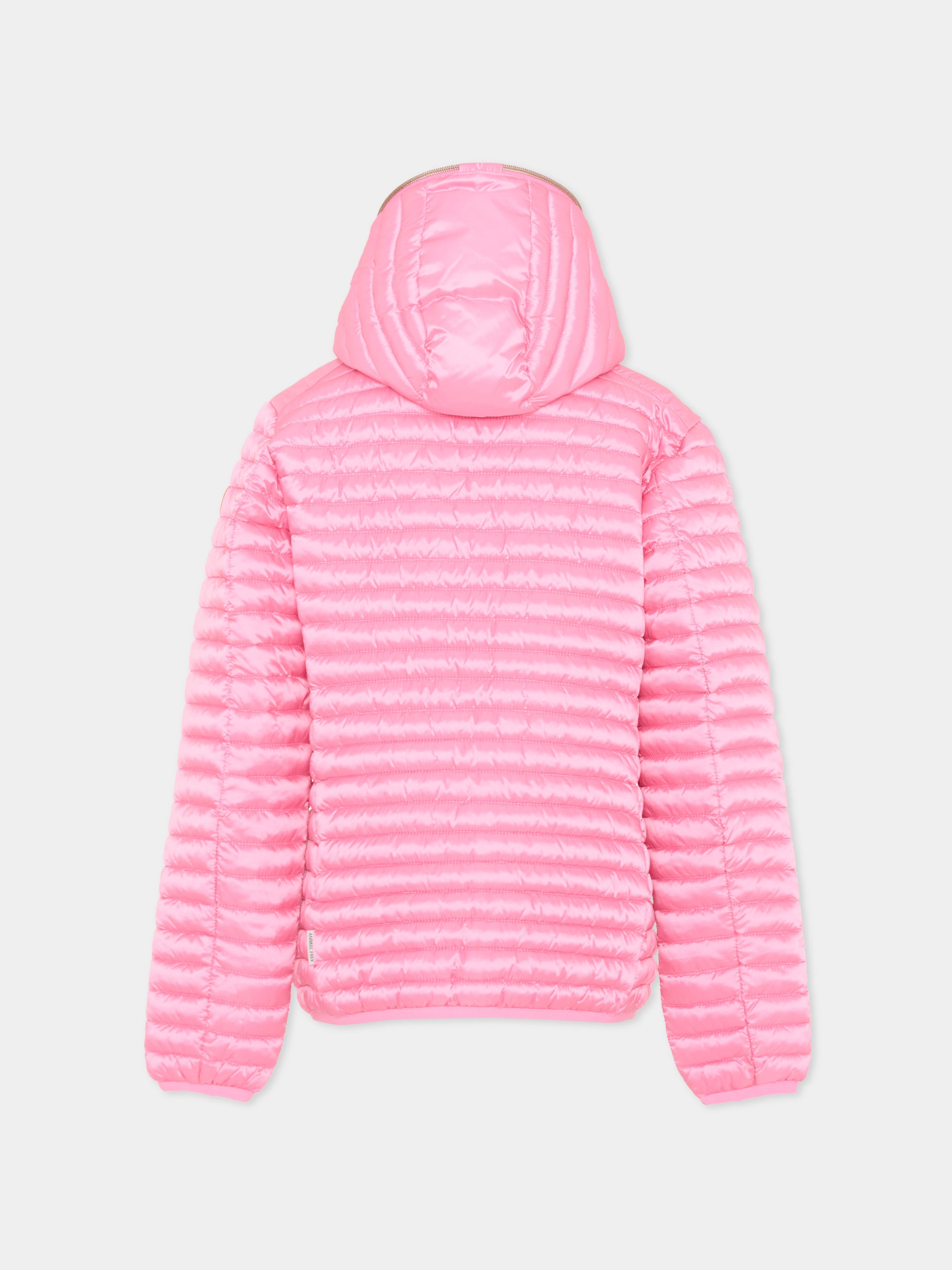 Piumino rosa Rosy per bambina,Save The Duck Kids,J32310G IRIS20 80018