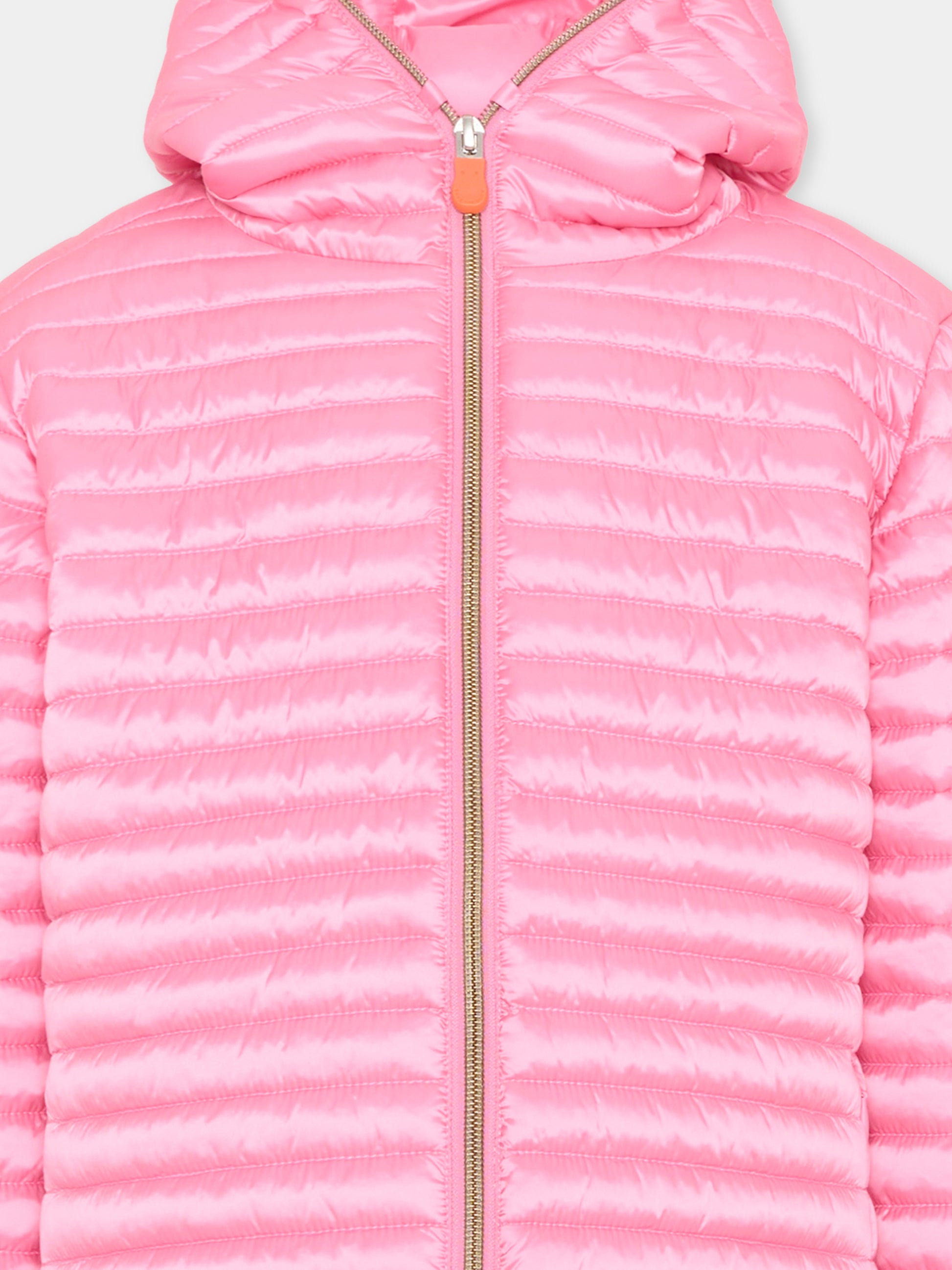 Piumino rosa Rosy per bambina,Save The Duck Kids,J32310G IRIS20 80018