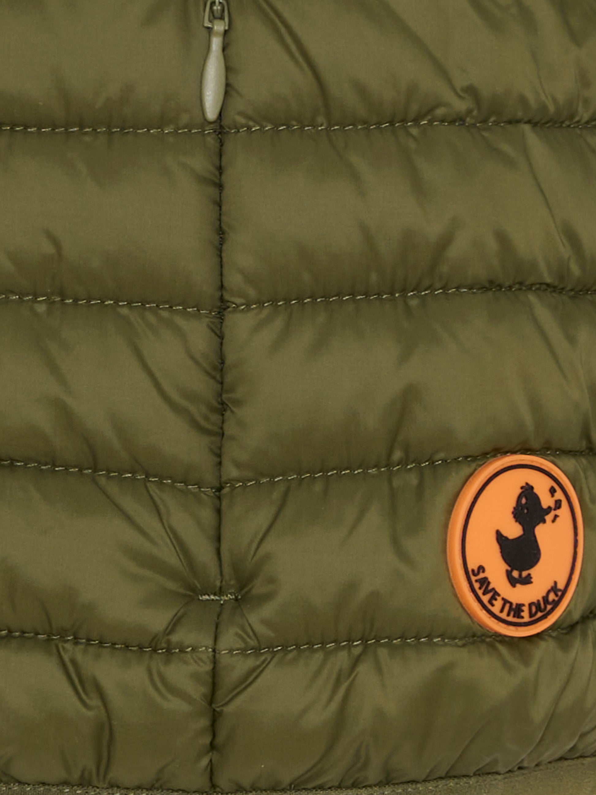Piumino verde Cupid per bambino,Save The Duck Kids,J80649X GIGA20 50012