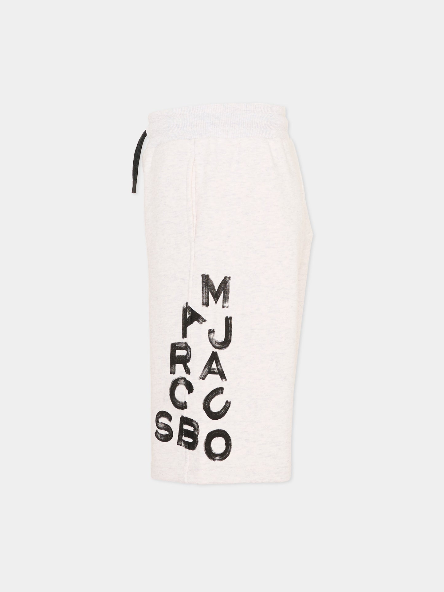 Shorts sportivi grigi per bambino con logo,Marc Jacobs,W60480 C23