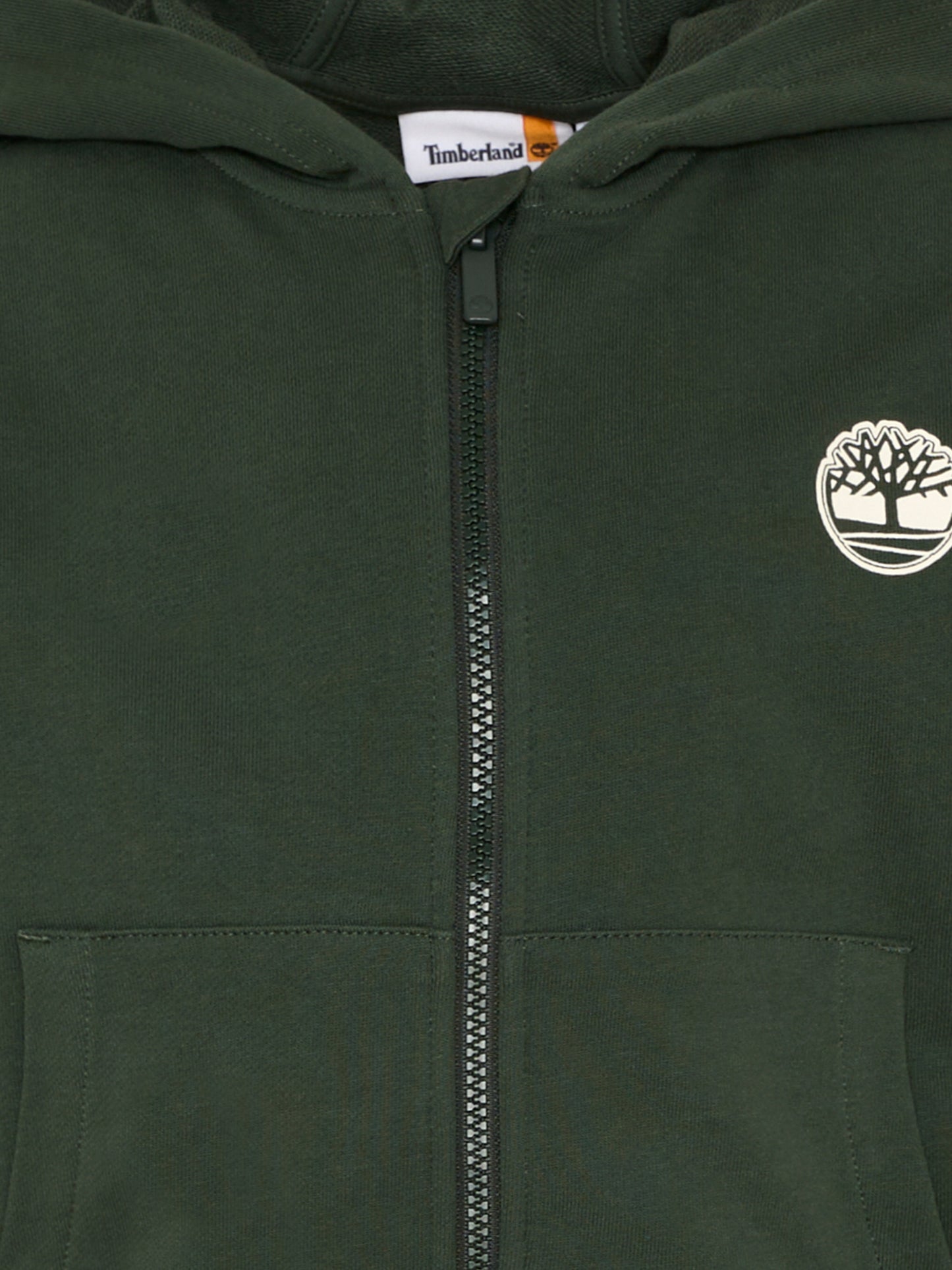 Cardigan verde per bambino con logo,Timberland,T60451 72A
