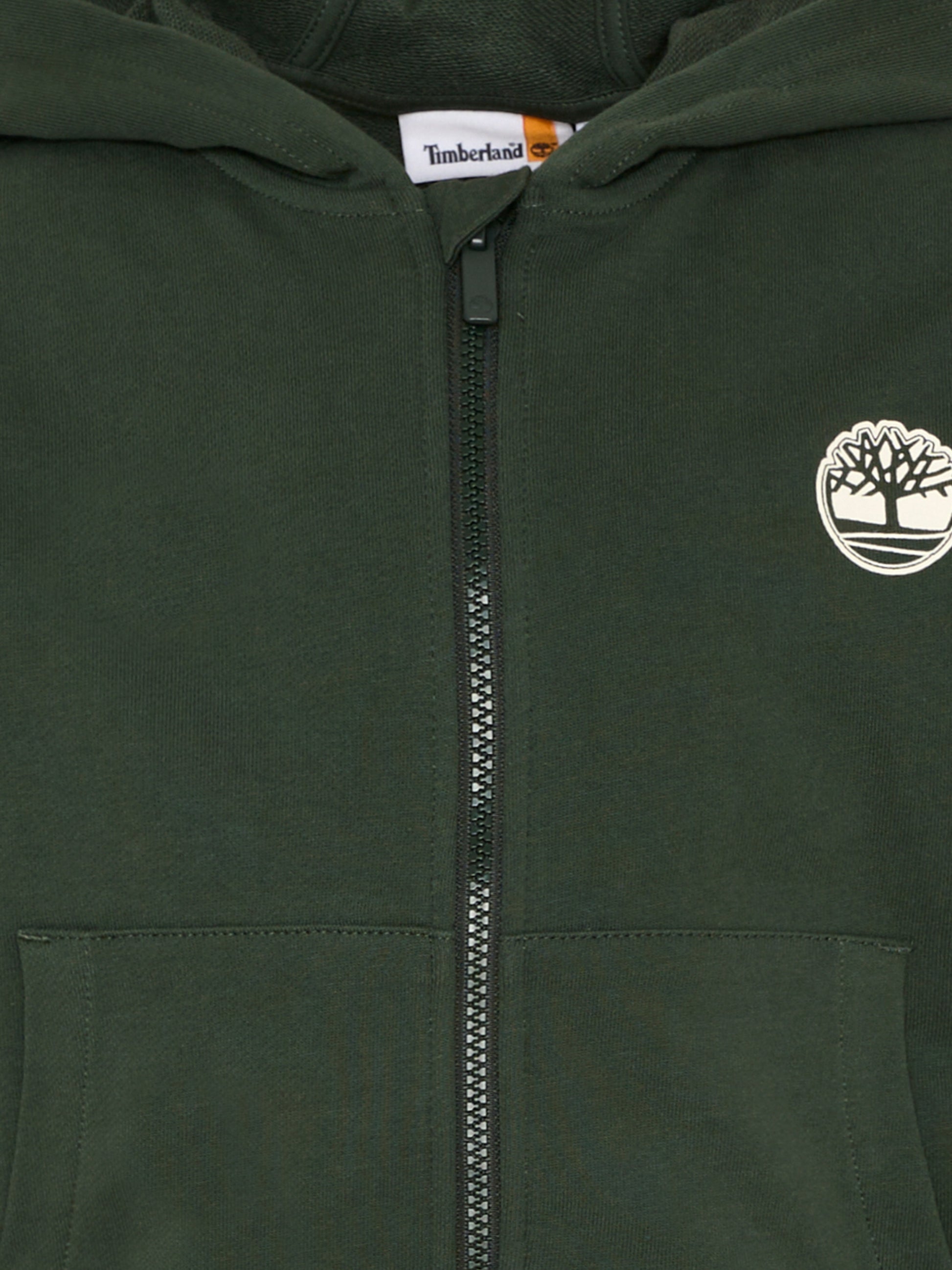 Cardigan verde per bambino con logo,Timberland,T60451 72A