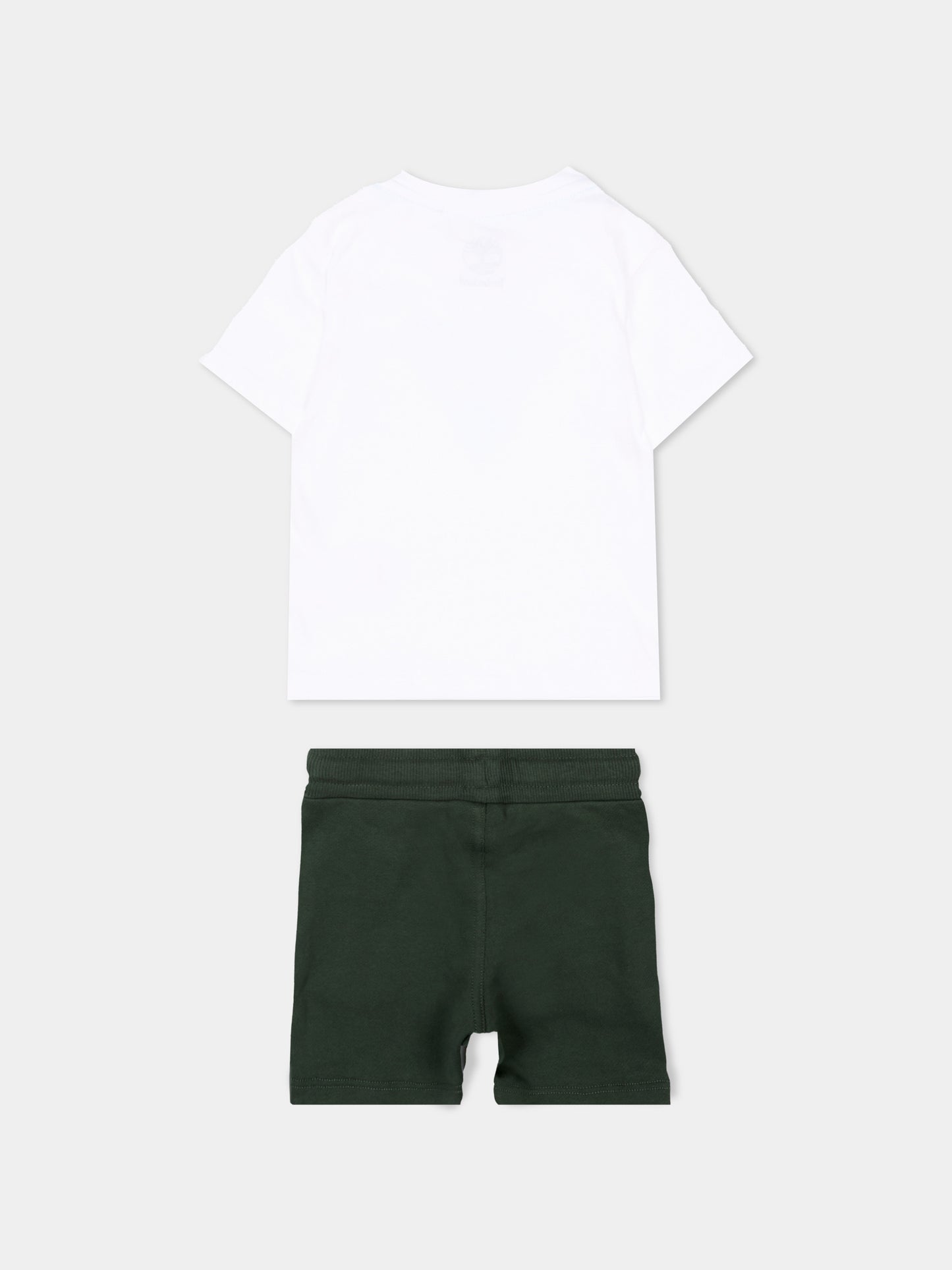 Completo sportivo verde per neonato,Timberland,T60503 72A