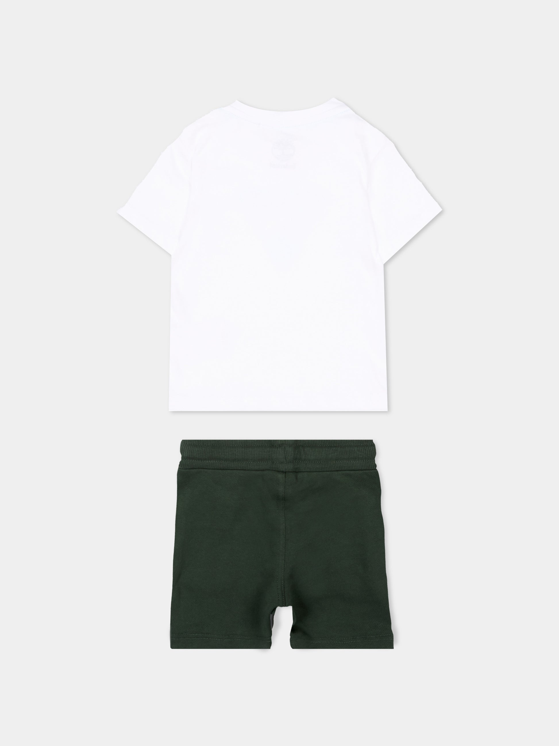 Completo sportivo verde per neonato,Timberland,T60503 72A