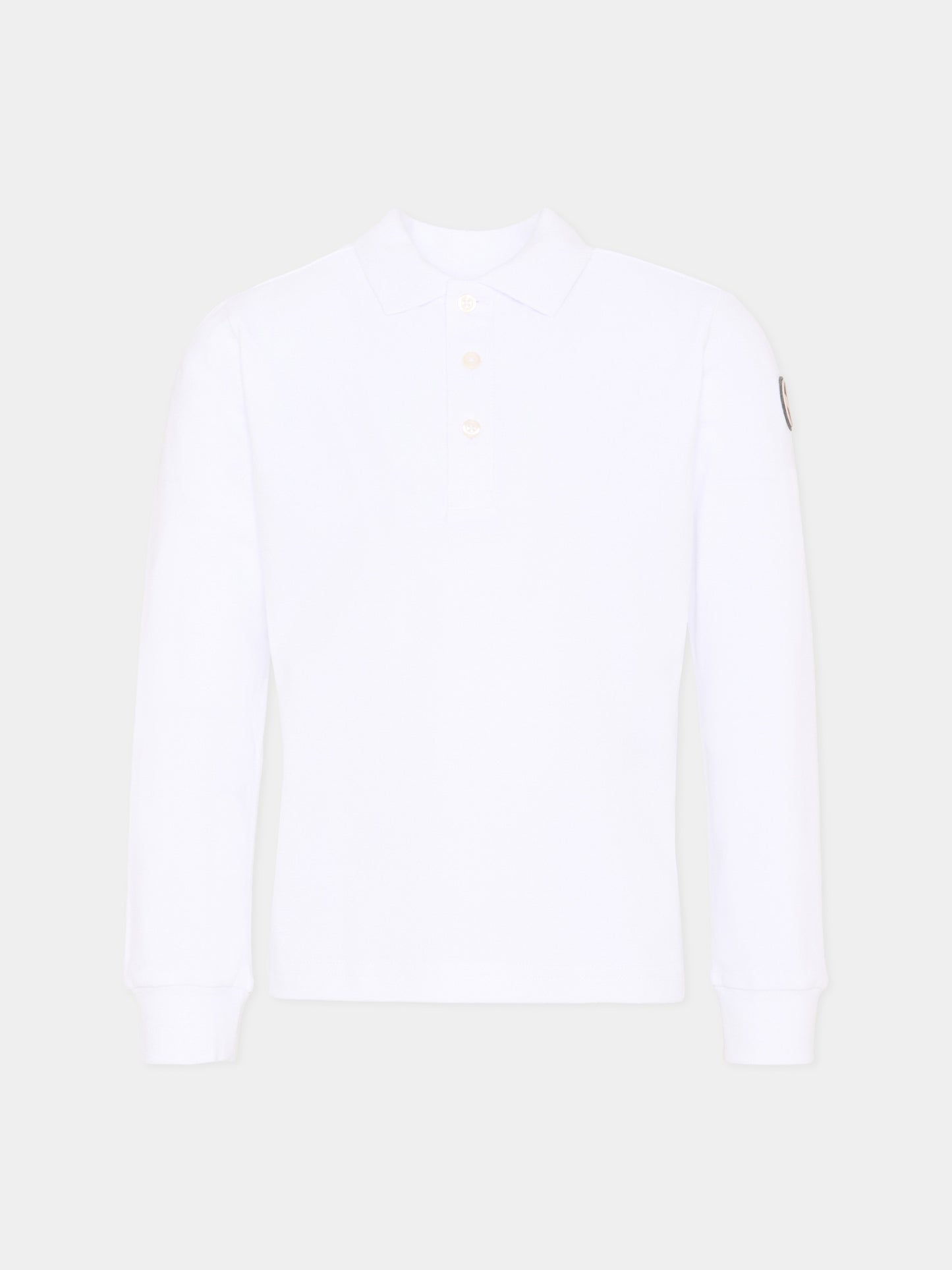 Polo bianca per bambino con logo,Colmar Originals Kids,3588R 4SH 01