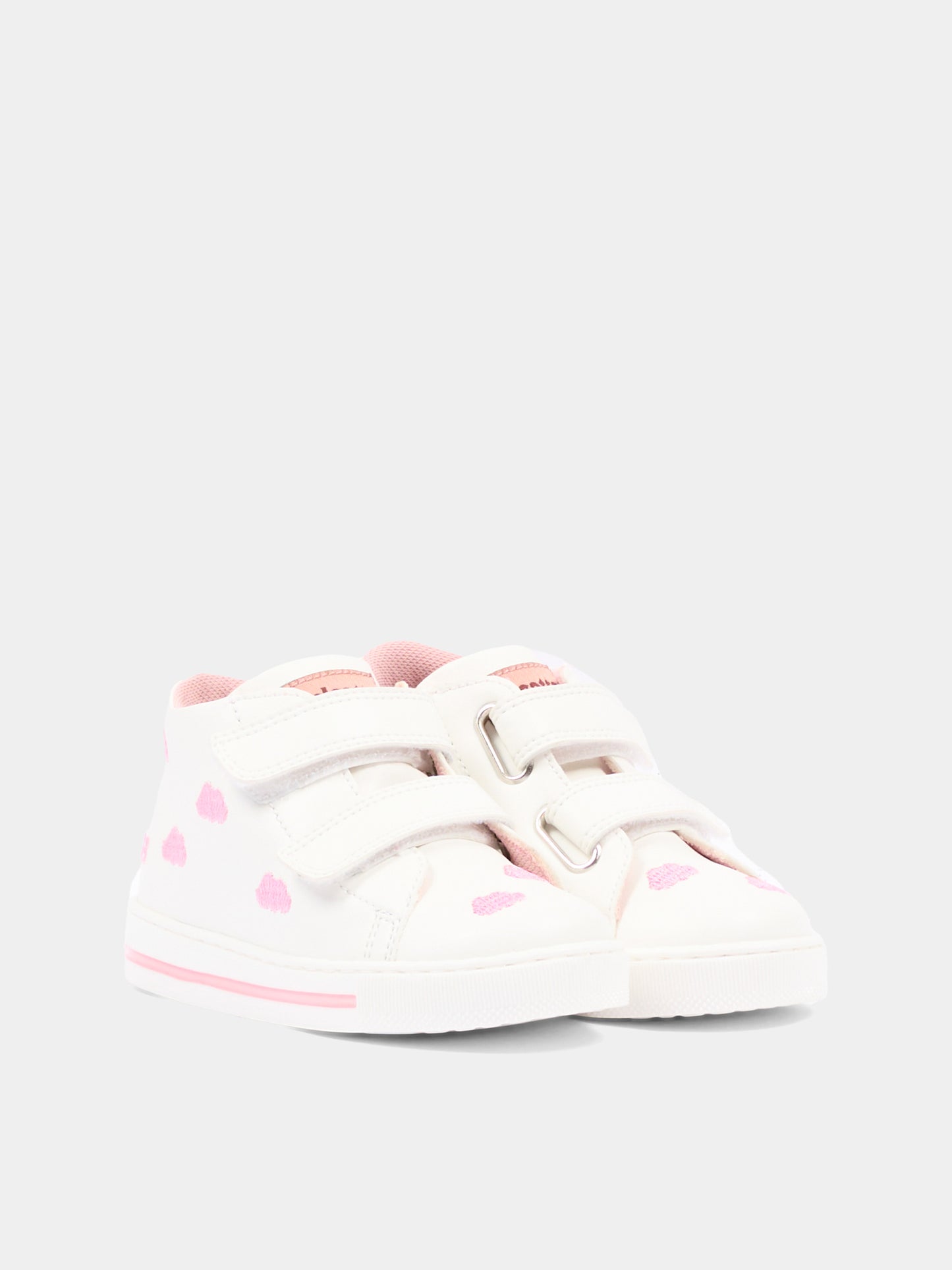 Sneaker bianca Little Cirrus per neonata,Falcotto X Coccolebimbi,0012020236.01.1N04