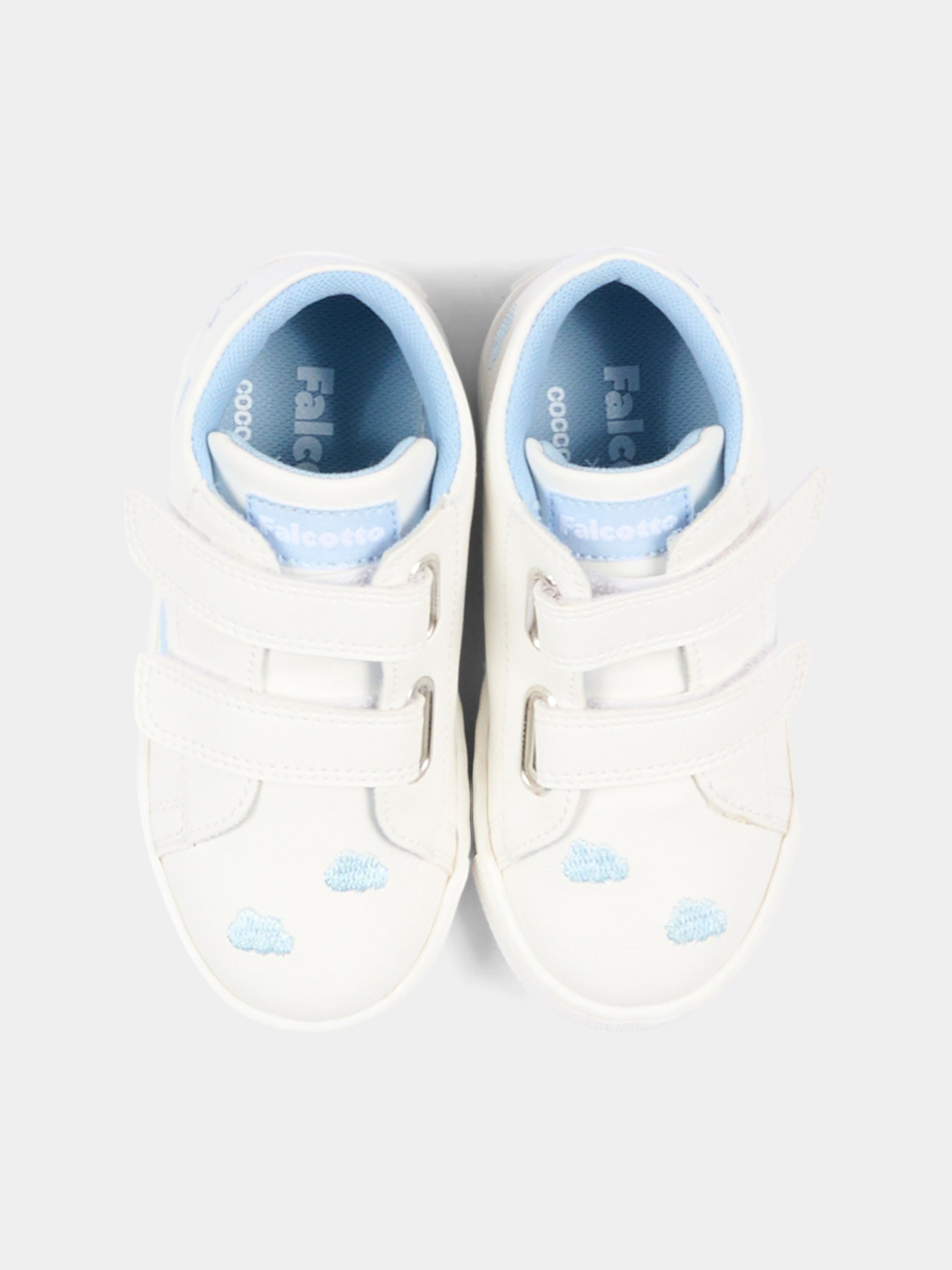 Sneaker bianca Little Cirrus per neonato,Falcotto X Coccolebimbi,0012020236.01.1N22
