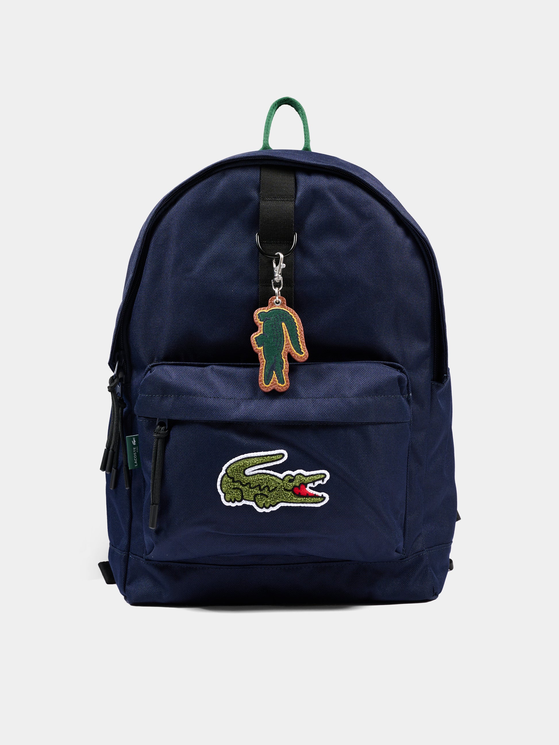 Zaino blu per bambini con logo,Lacoste,6201 UGW