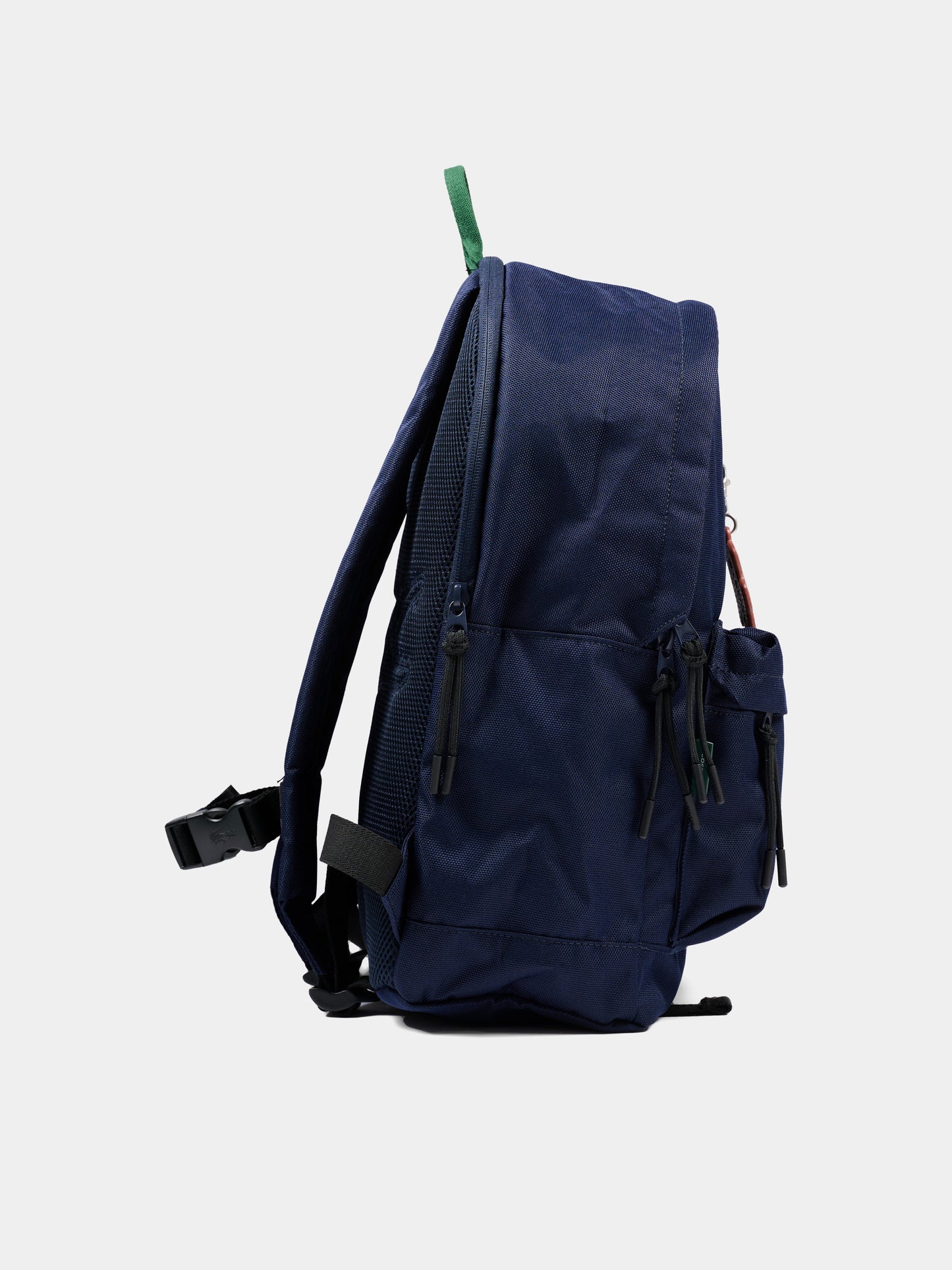 Zaino blu per bambini con logo,Lacoste,6201 UGW