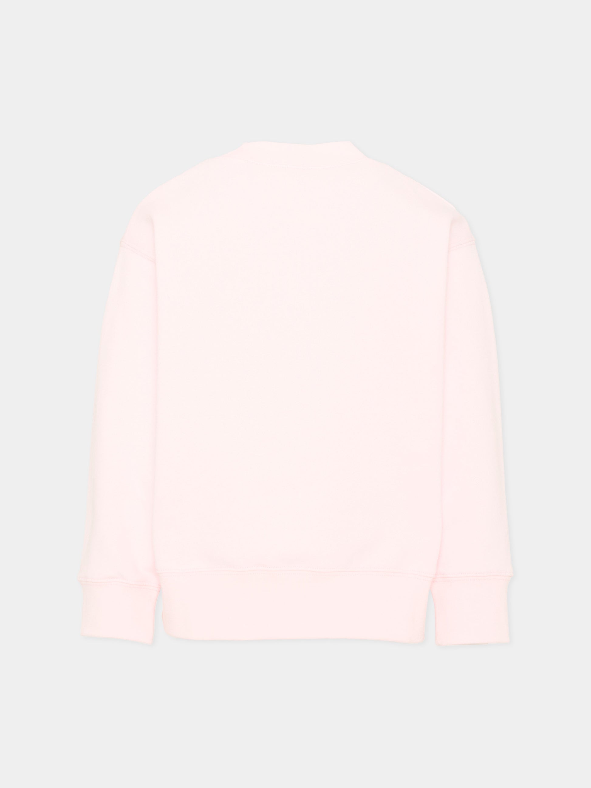 Felpa rosa per bambina con Teddy Bear,Palm Angels,F6PAJGSW049 042
