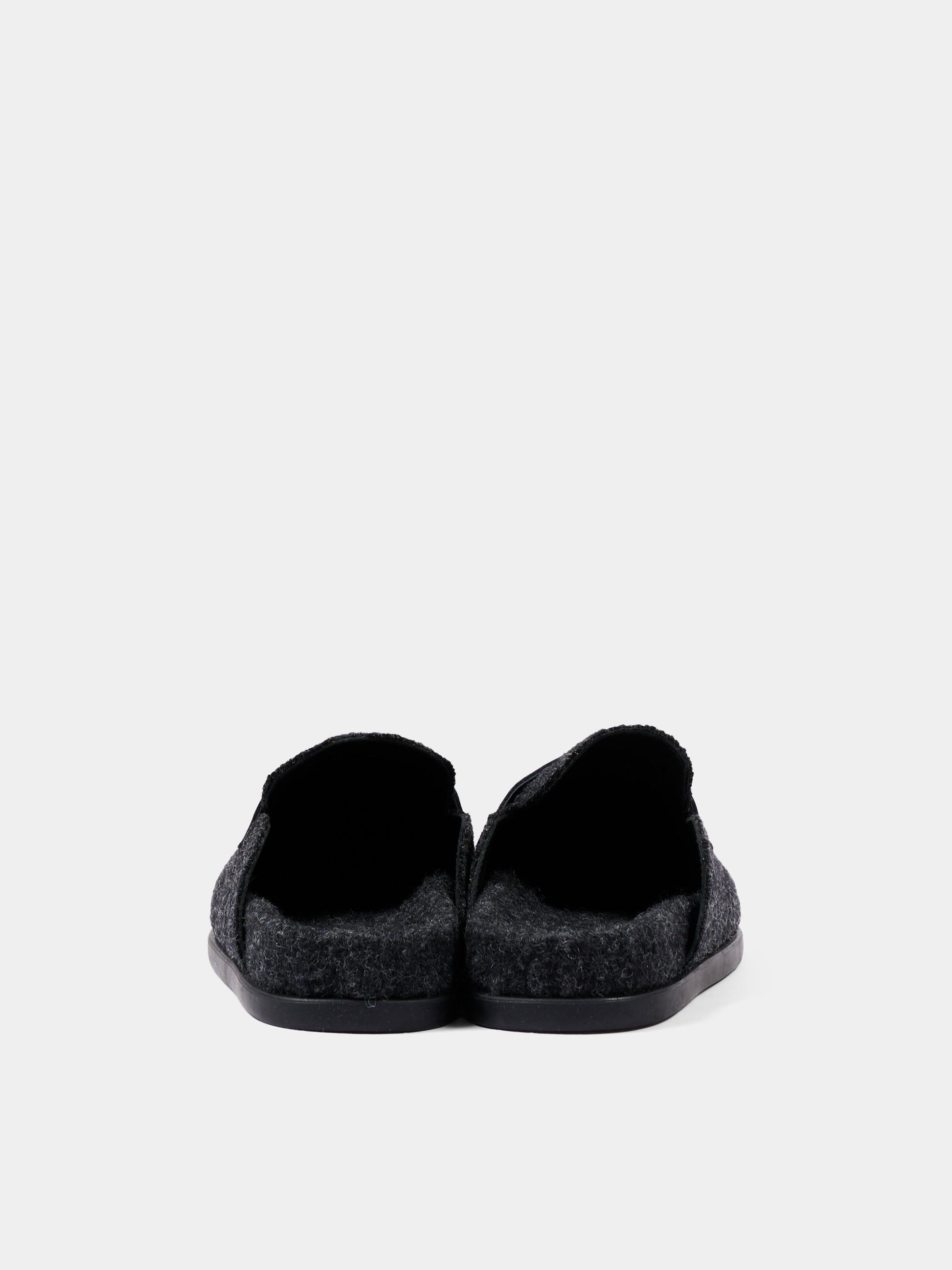 Sabot nero per bambina con logo,Mm6 Maison Margiela,83871 VAR2
