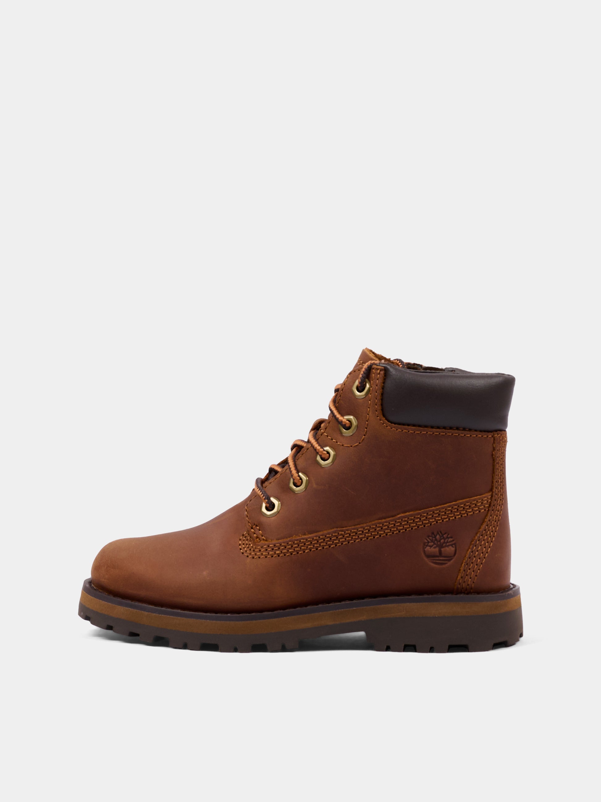 Anfibi marroni per bambini con logo,Timberland,TB0A28U23581
