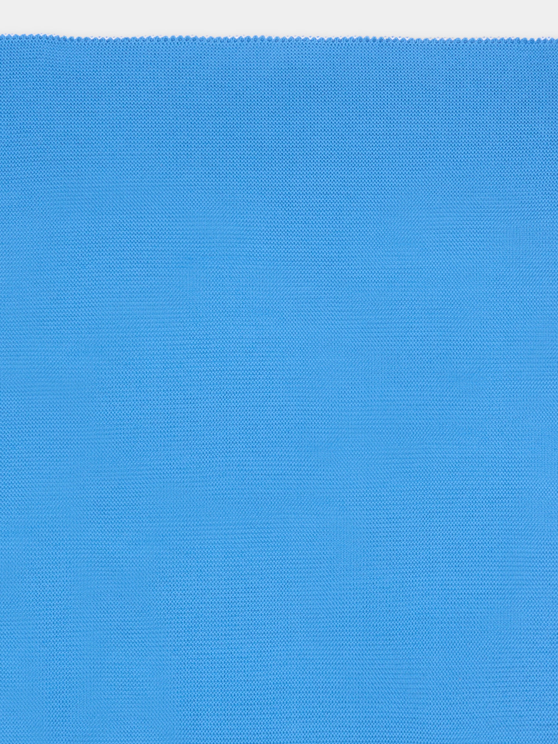 Coperta azzurra per neonato tricot,Little Bear,3100 AZZURRO/BCO