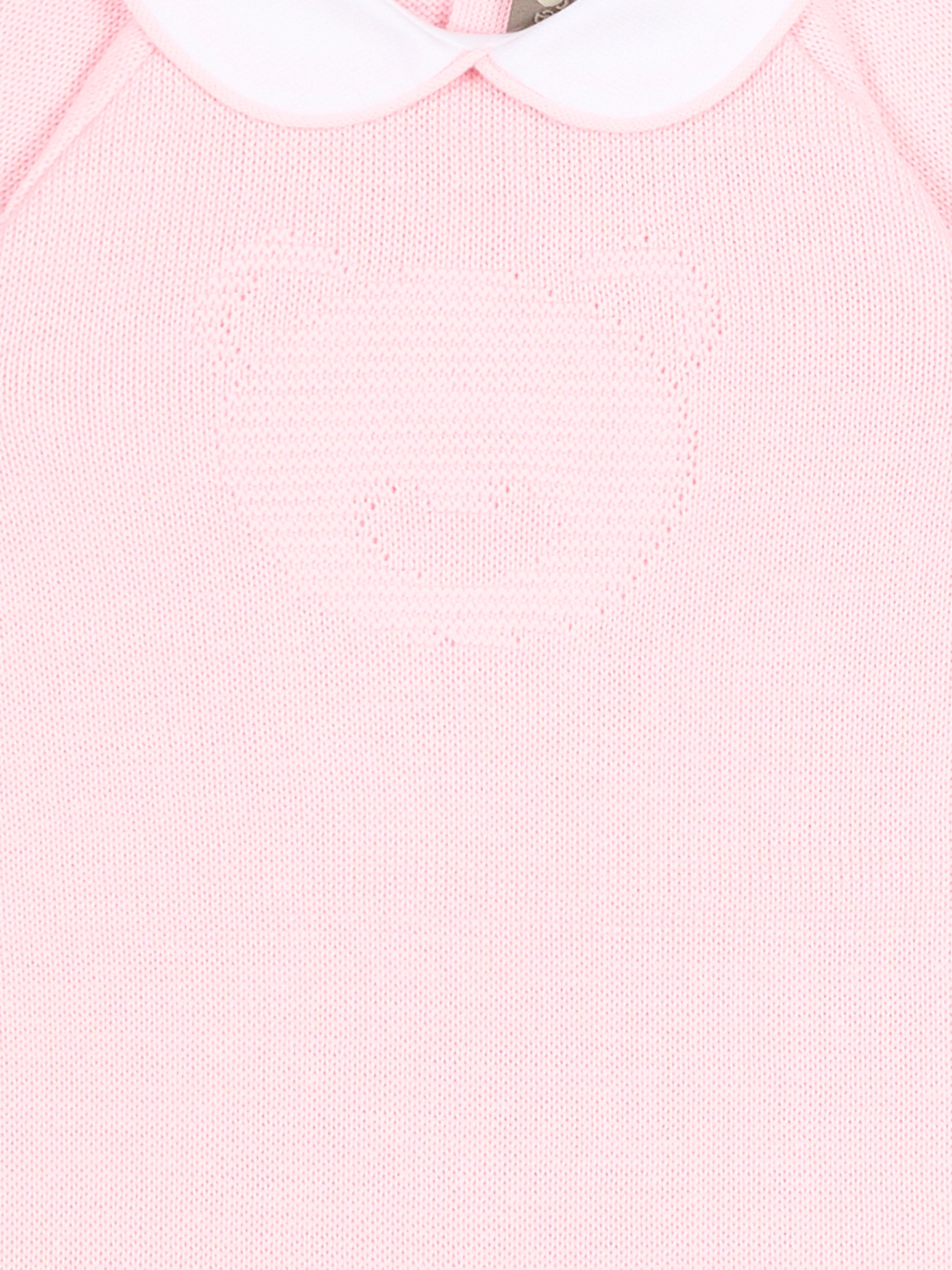 Pagliaccetto rosa per neonata con orsetto,Little Bear,3120 ROSA M