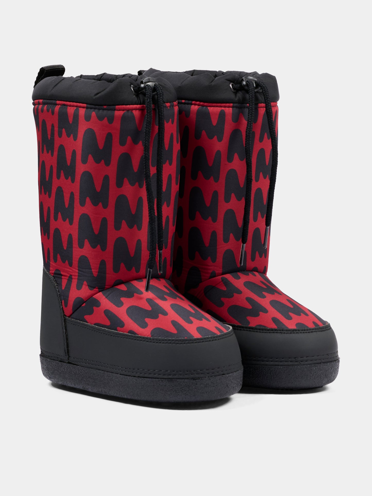 Stivali Neve rossi per bambini con logo,Msgm Kids,84027 - VAR4